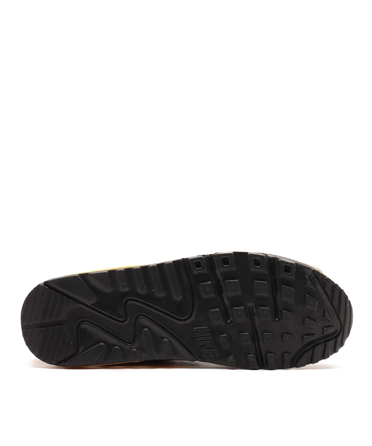 NIKE AIR MAX 90 PRM BLACK/BLACK-UNIVERSITY GOLDの画像