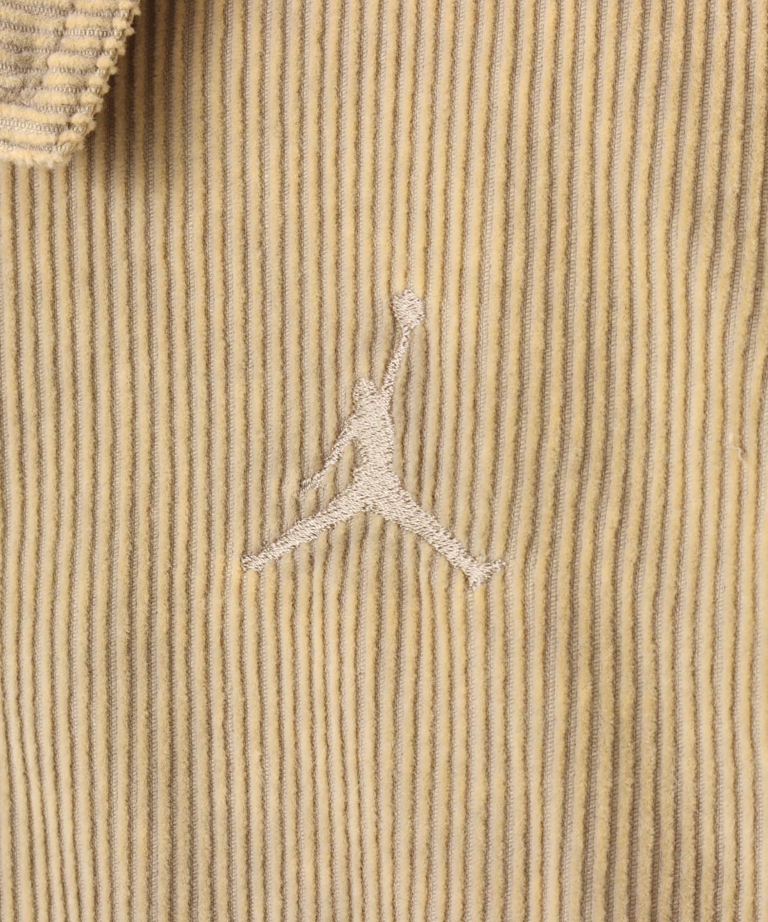 JORDAN BRAND M J FLT CORDUROY CHORE JKT KHAKIの画像