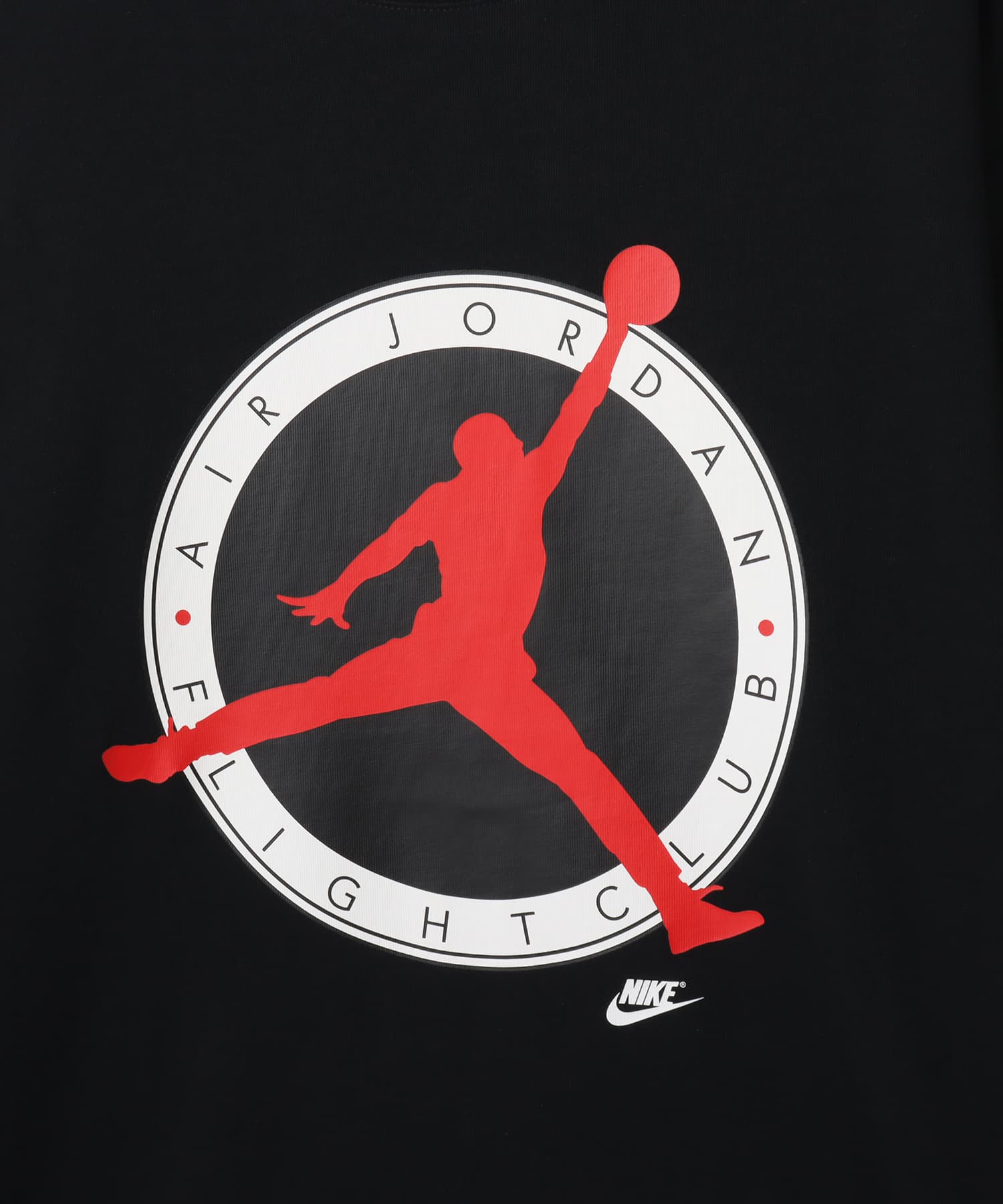 JORDAN BRAND M J FLT CLB LS CREW BLACKの画像