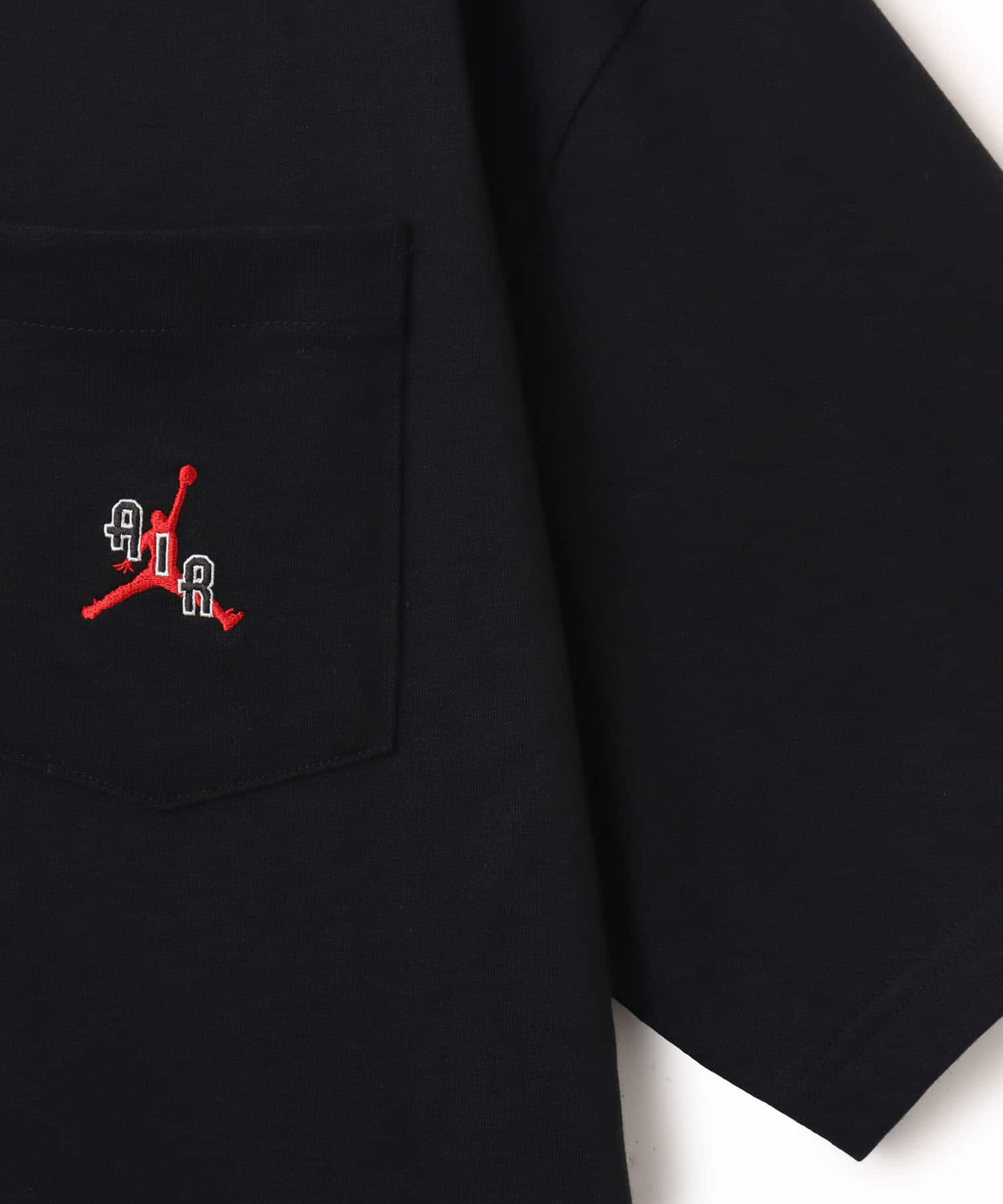 JORDAN BRAND M J POCKET SS CREW BLACKの画像
