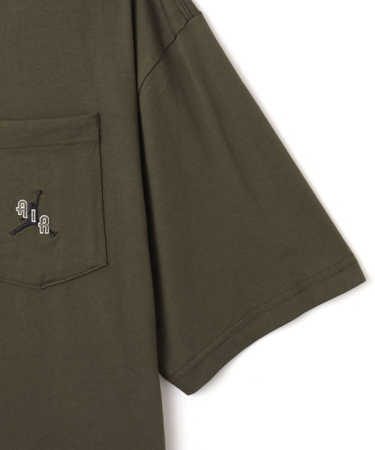 JORDAN BRAND M J POCKET SS CREW KHAKIの画像