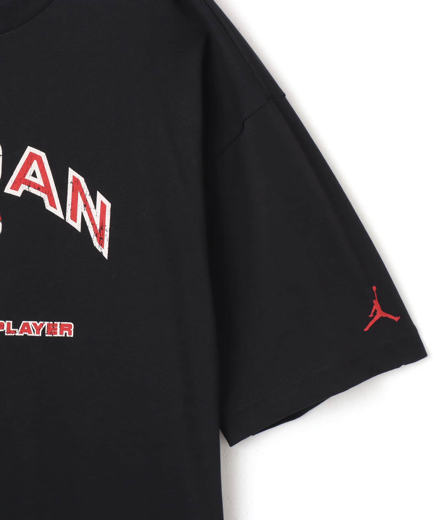 JORDAN BRAND M J FLT ESS BXY GFX SS CREW BLACKの画像