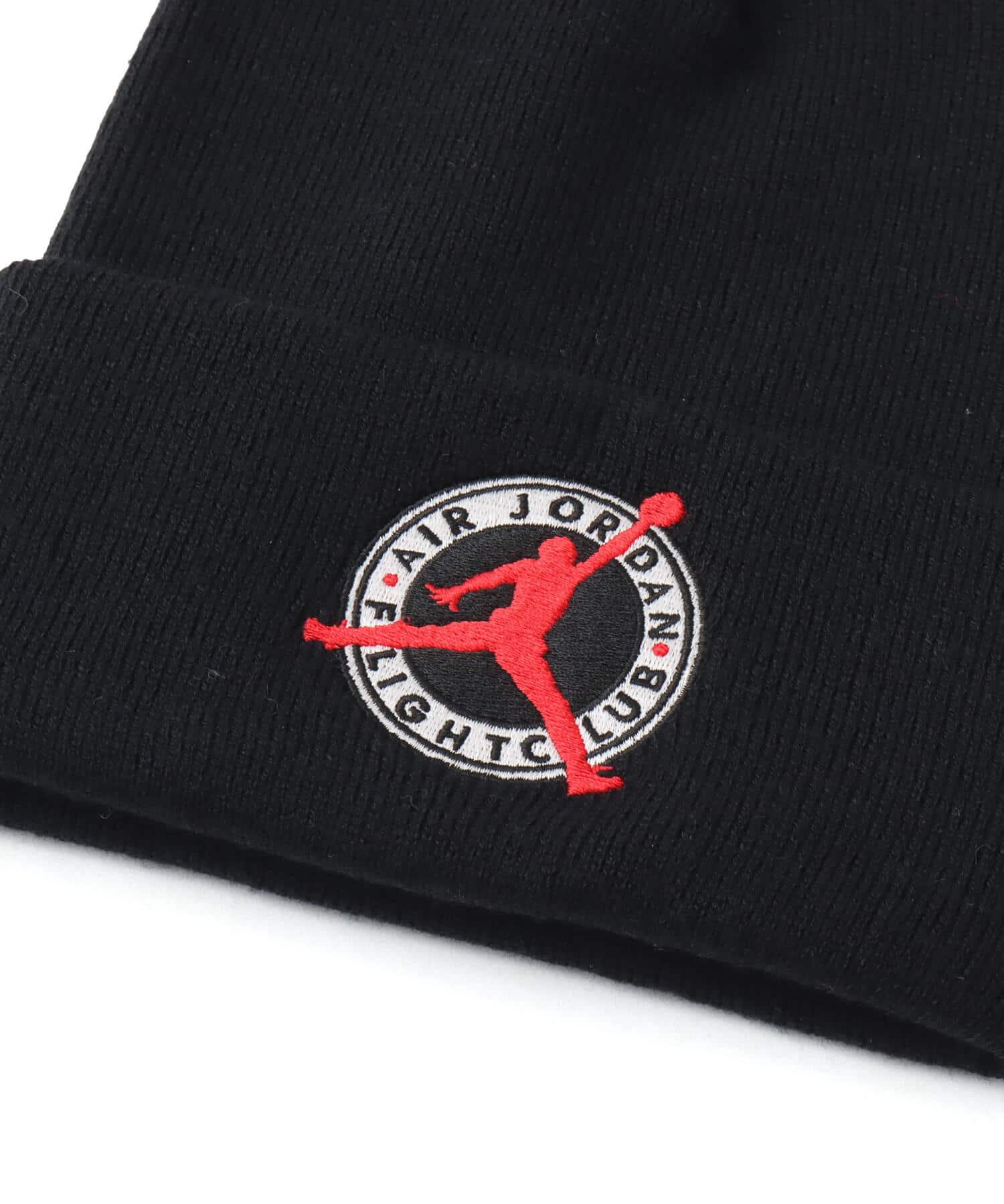 JORDAN BRAND U J PEAK BEANIE FLT CLUB BLACKの画像