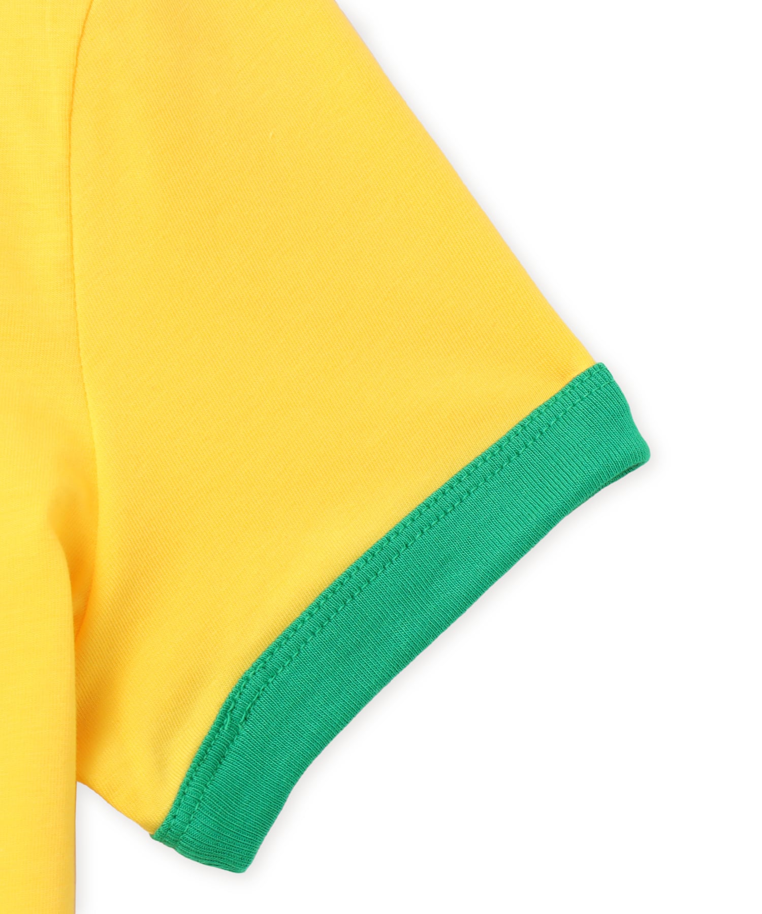 JORDAN BRAND AS W J SS RETRO GFX CREW P6 VARSITY MAIZE/LUCKY GREENの画像