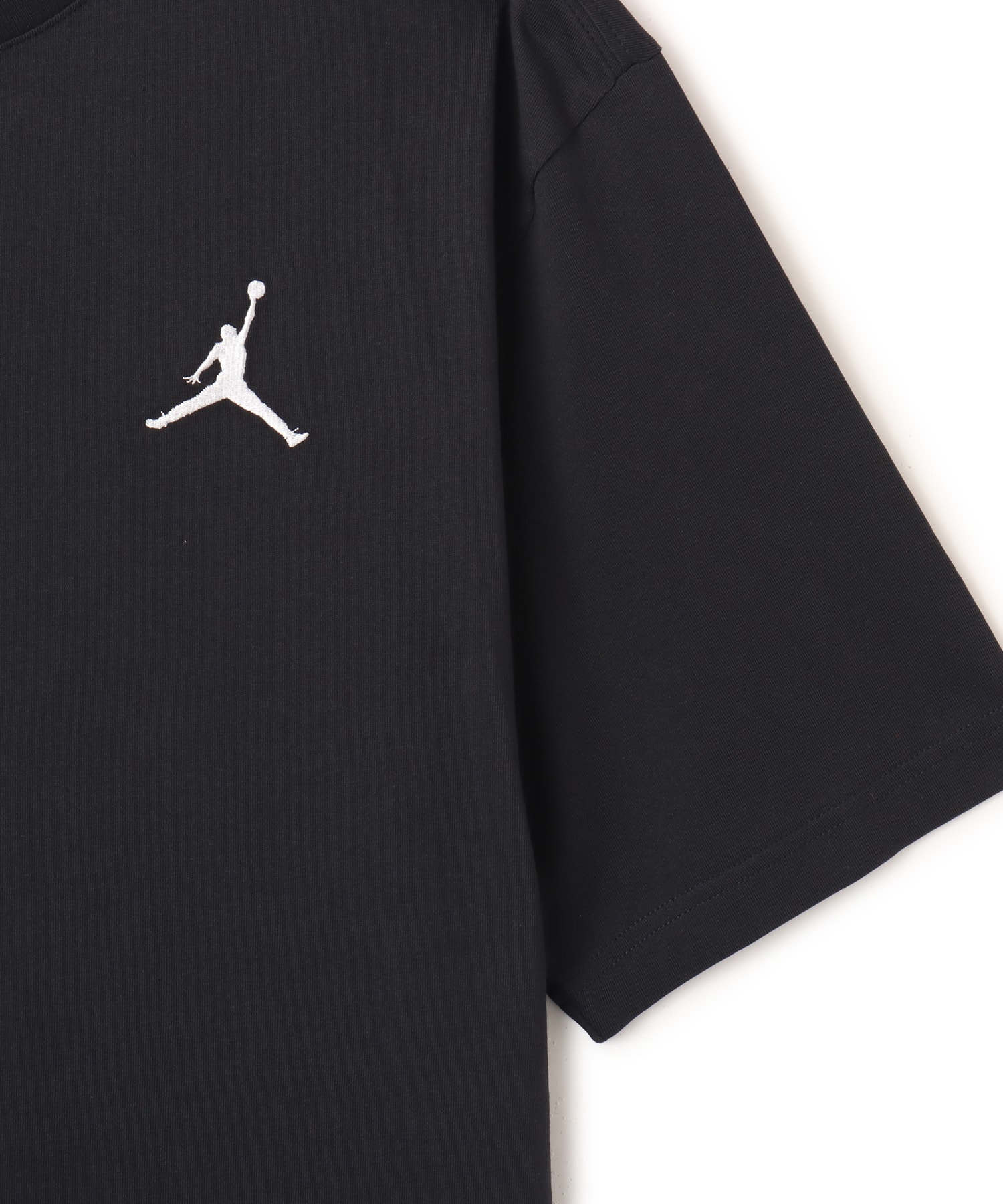 JORDAN BRAND M J JUMPMAN EMB SS CREW BLACKの画像