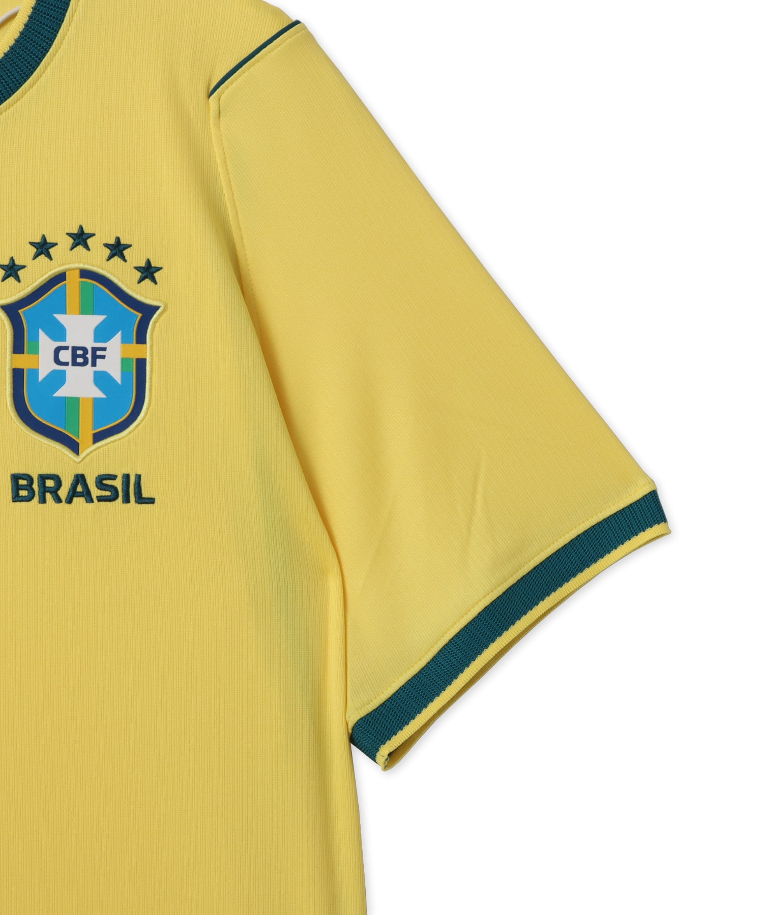 NIKE CBF M NK Dri-FIT Jersey SS Stadium Home CANARY/LIGHT MENTA/(GEODE TEAL) (NO SPONSOR)の画像