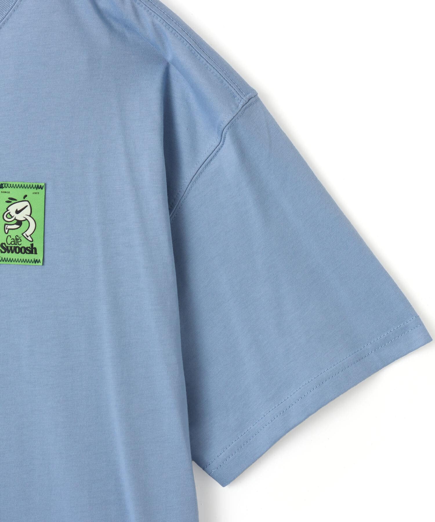 NIKE AS U NSW TEE LSE CAFE SWOOSH V BLUEの画像