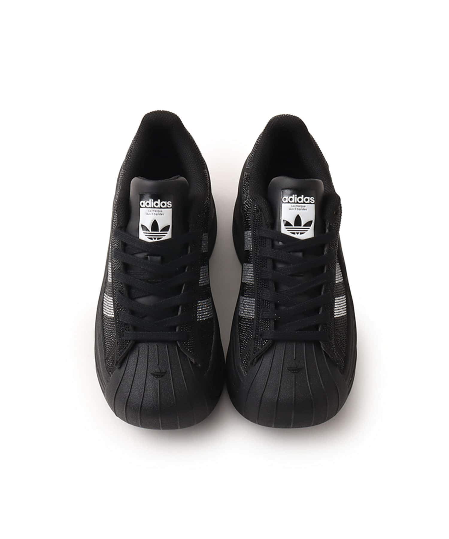 adidas SUPERSTAR BOLD CBLACK/SILVMT/FTWWHTの画像