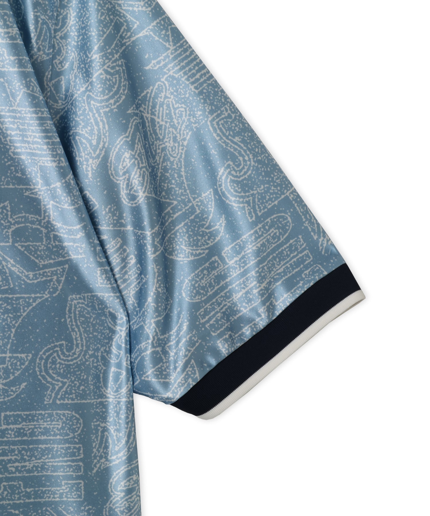 NIKE ENT M NK DF ENERGY TOP SS WORK BLUE/WHITE/(OBSIDIAN) (NO SPONSOR-PLYR)の画像