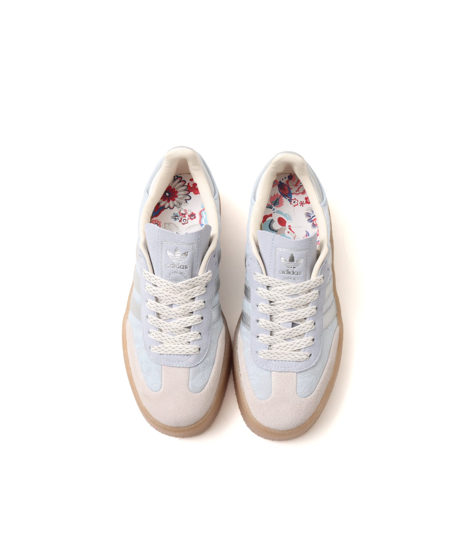 adidas SAMBAE X LIBERTY LONDON CRSK/SILVMT/CHAPEAの画像