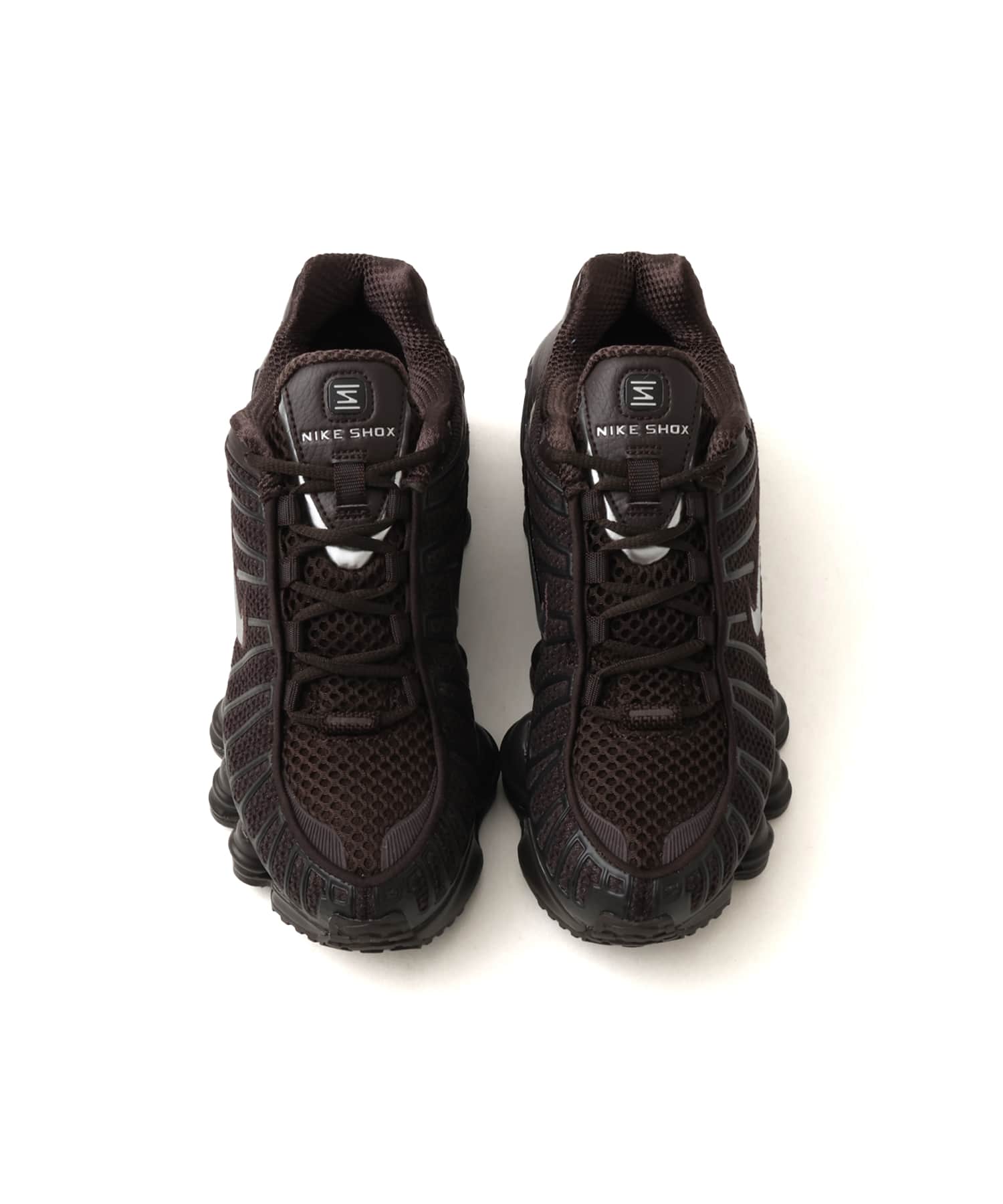 NIKE W SHOX TL VELVET BROWN/MTLC SILVERの画像