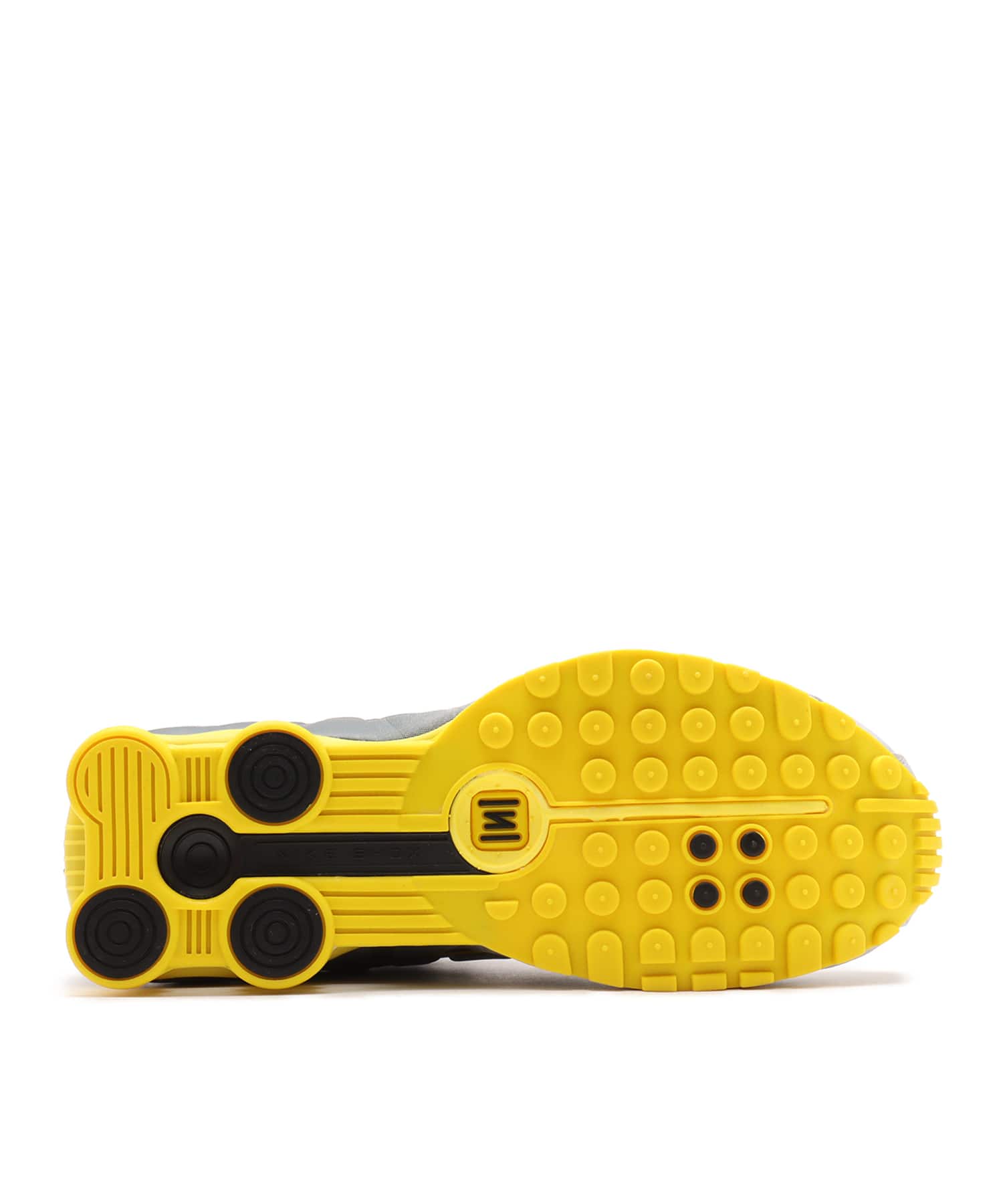 NIKE SHOX R4 SE VAST GREY/BRIGHT CITRON-LT GRAPHITEの画像