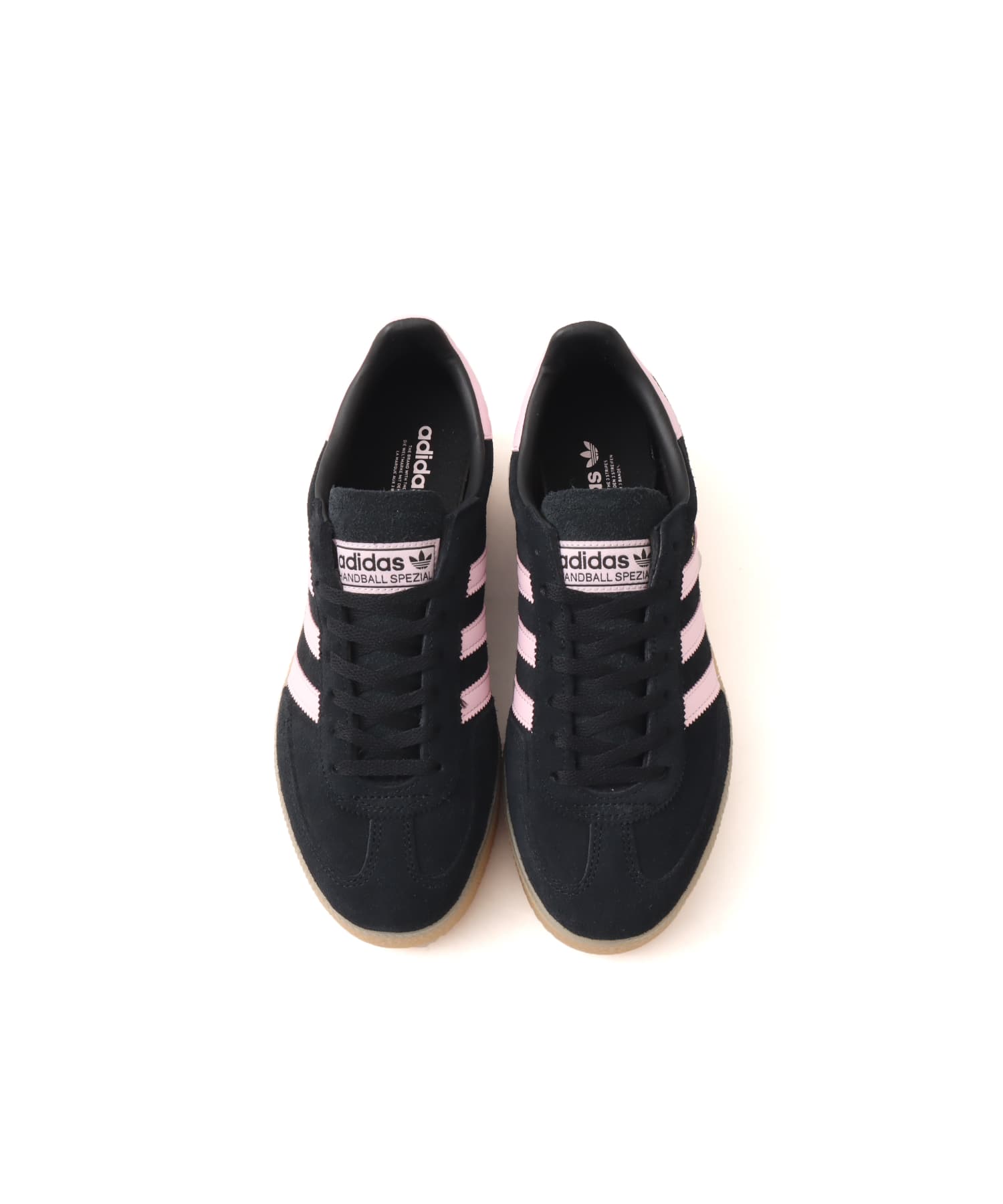 adidas HANDBALL SPEZIAL BOLD W CBLACK/CLPINK/GUM3の画像