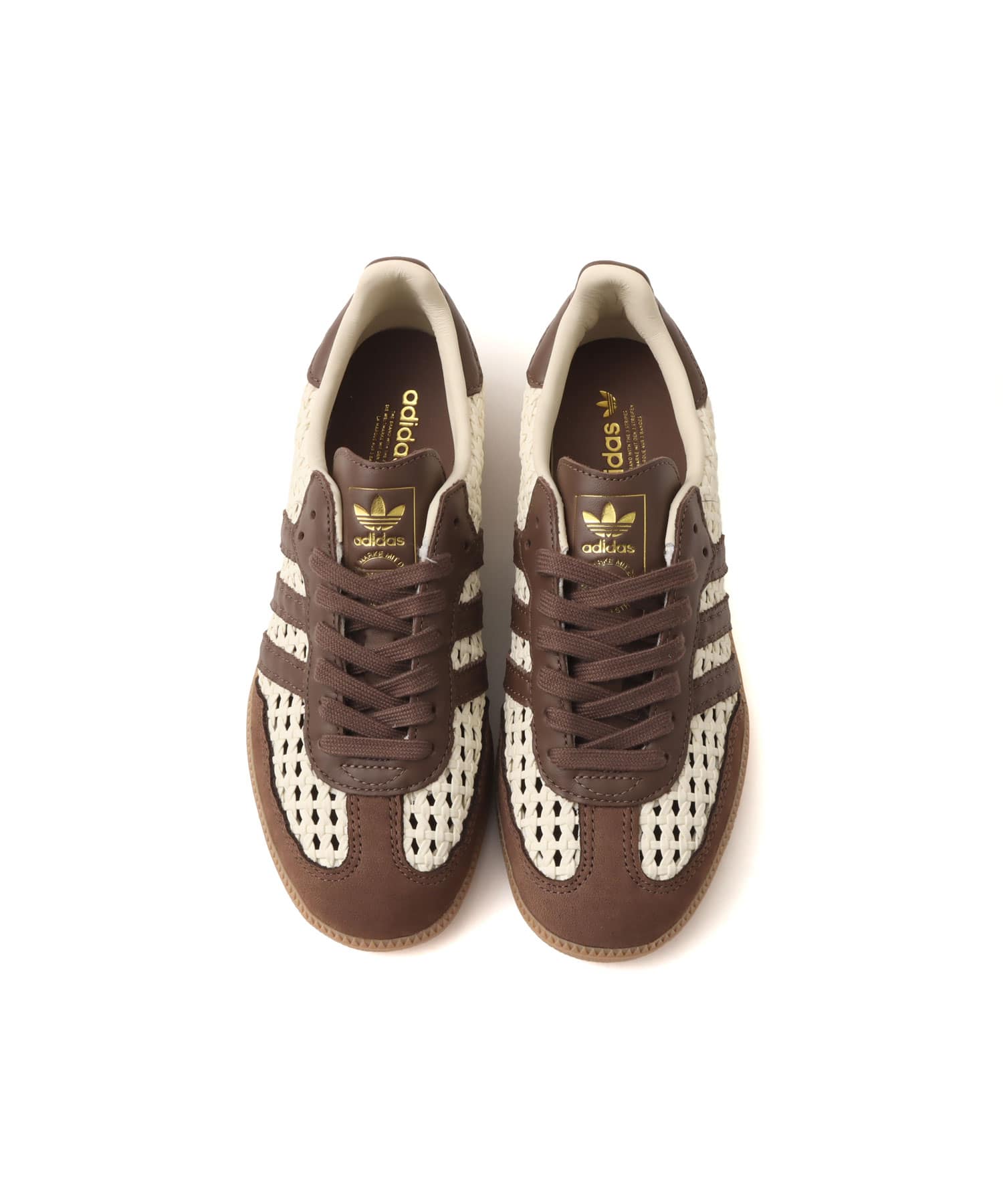 adidas SAMBA OG W CREWHT/EARSTR/GOLDMTの画像