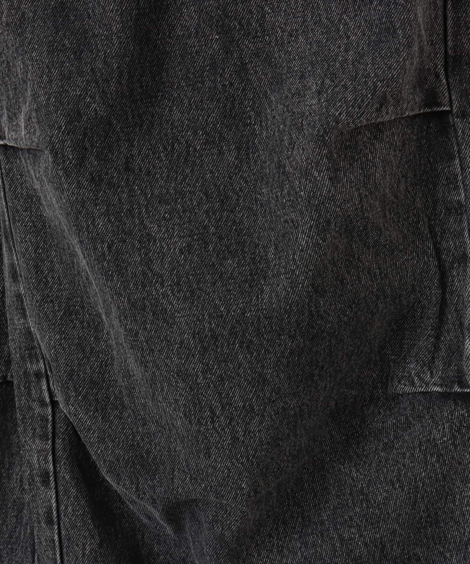 NIKE AS W NSW DENIM WVN PANT GCEL BLACKの画像