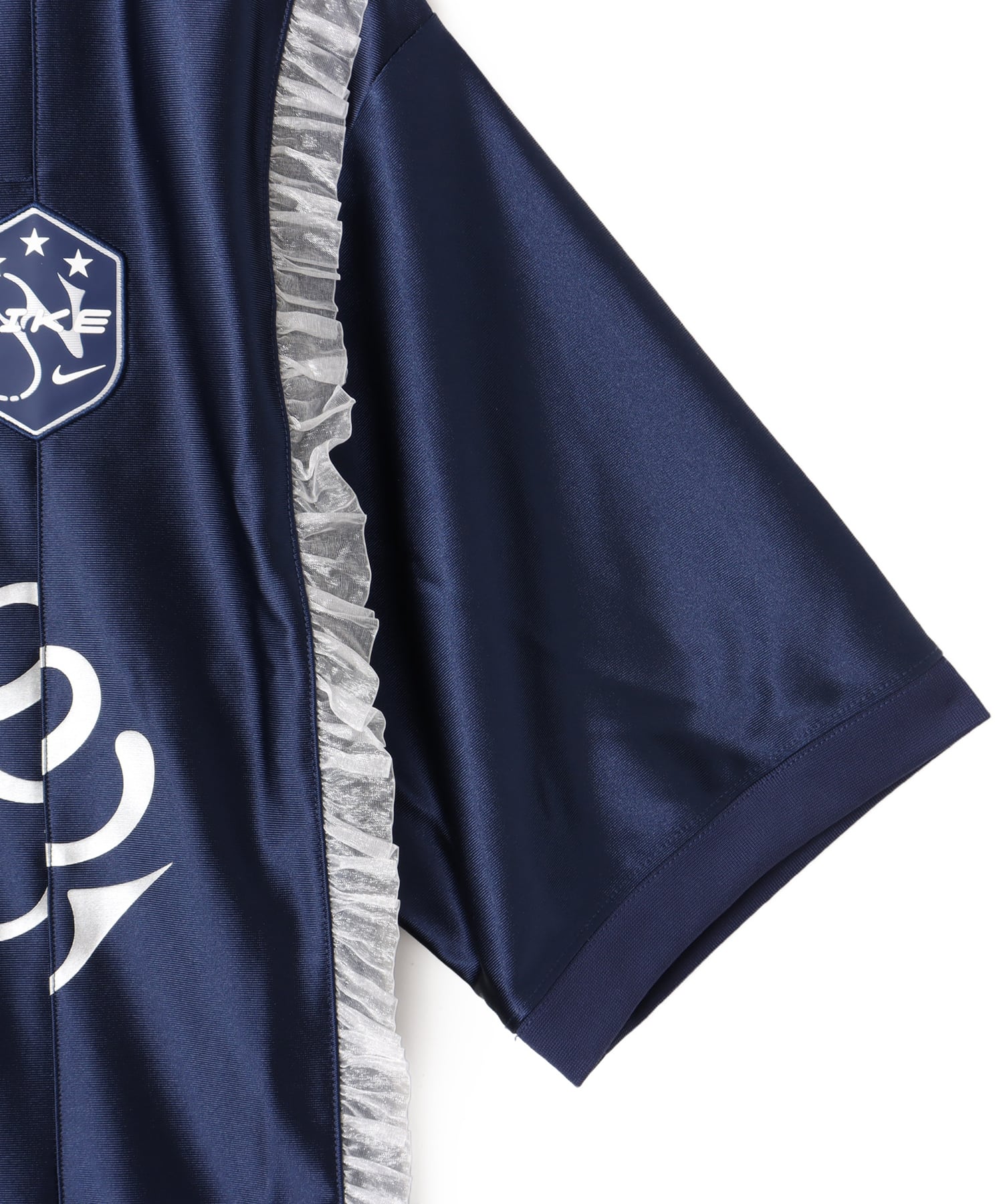 NIKE AS W NSW SS GX JRSY TOP GCEL MIDNIGHT NAVYの画像