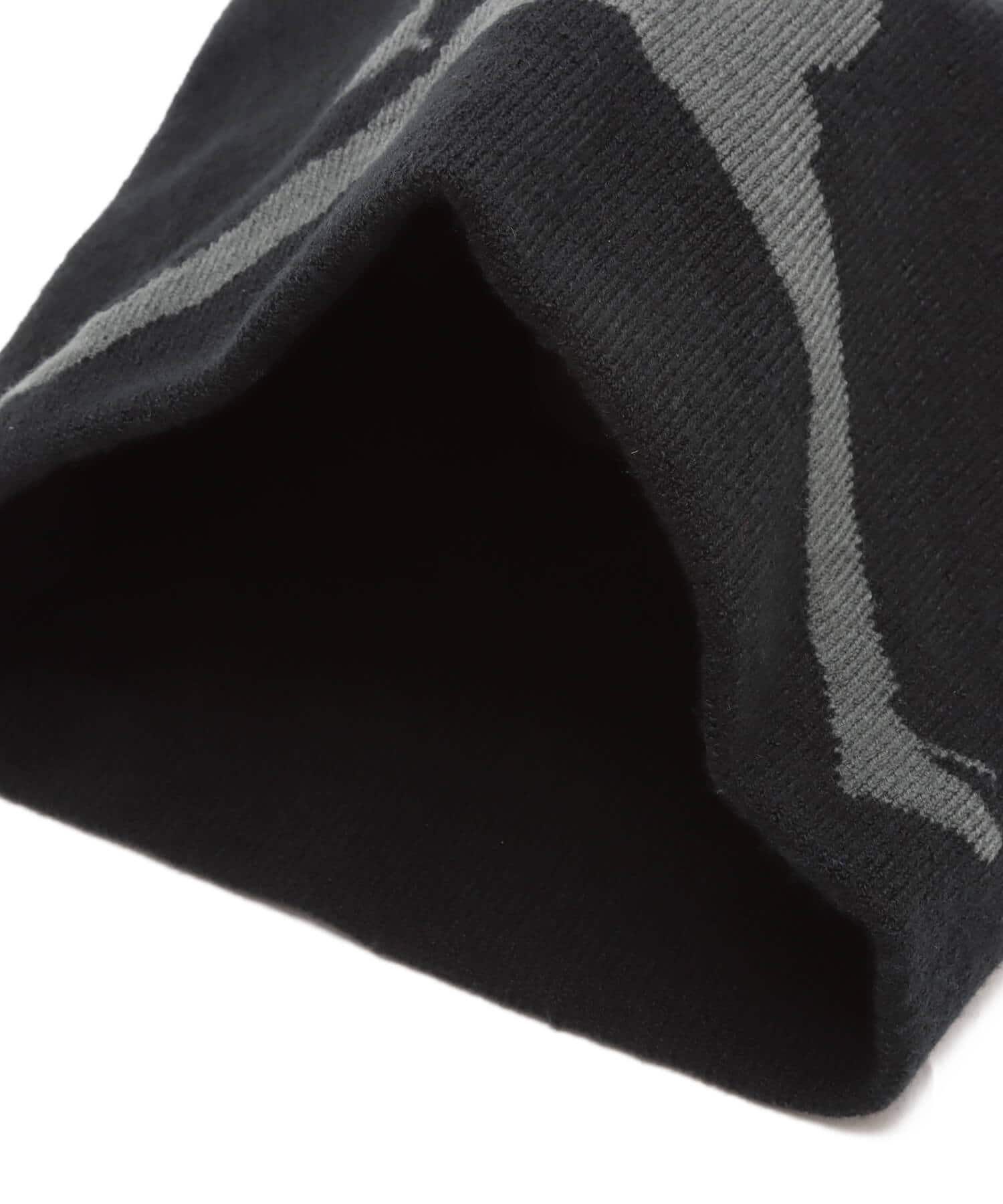 JORDAN BRAND U J PEAK BEANIE BRK BL GX BLACK/BLACK/BLACK/ANTHRACITEの画像