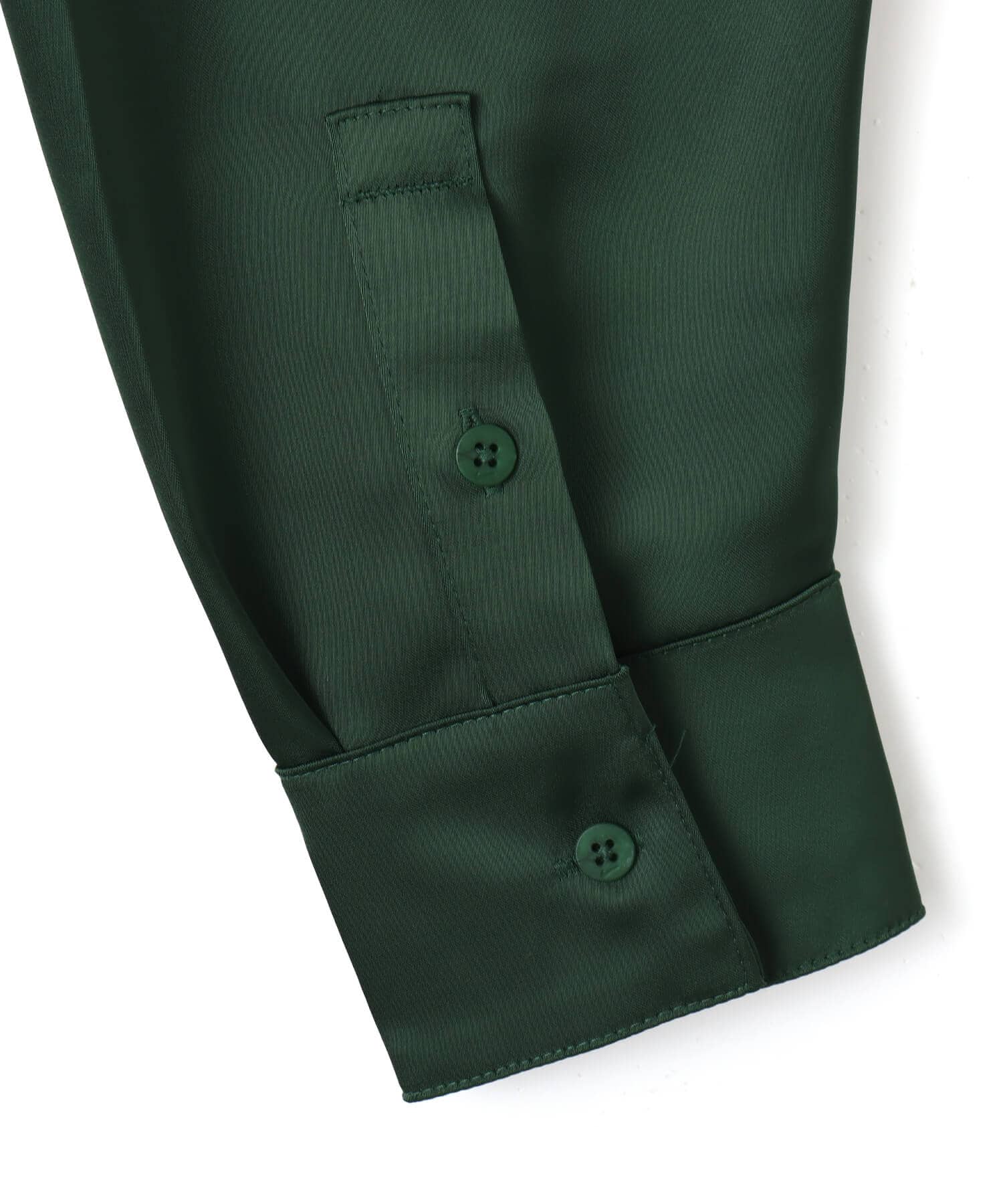 NIKE AS W NSW OFFLN WVN STN LS TOP GREENの画像