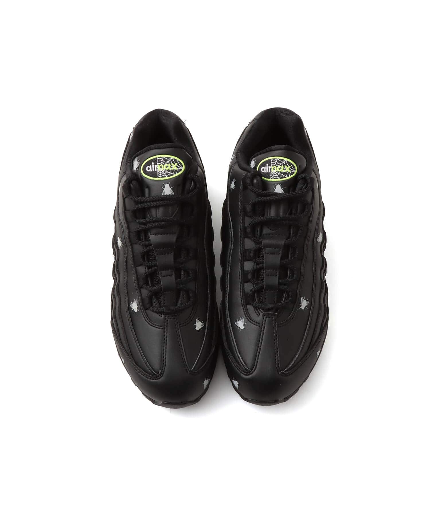 NIKE AIR MAX 95 PRM BLACK/NEON YELLOW-BLACK-MTLC DARK GREYの画像