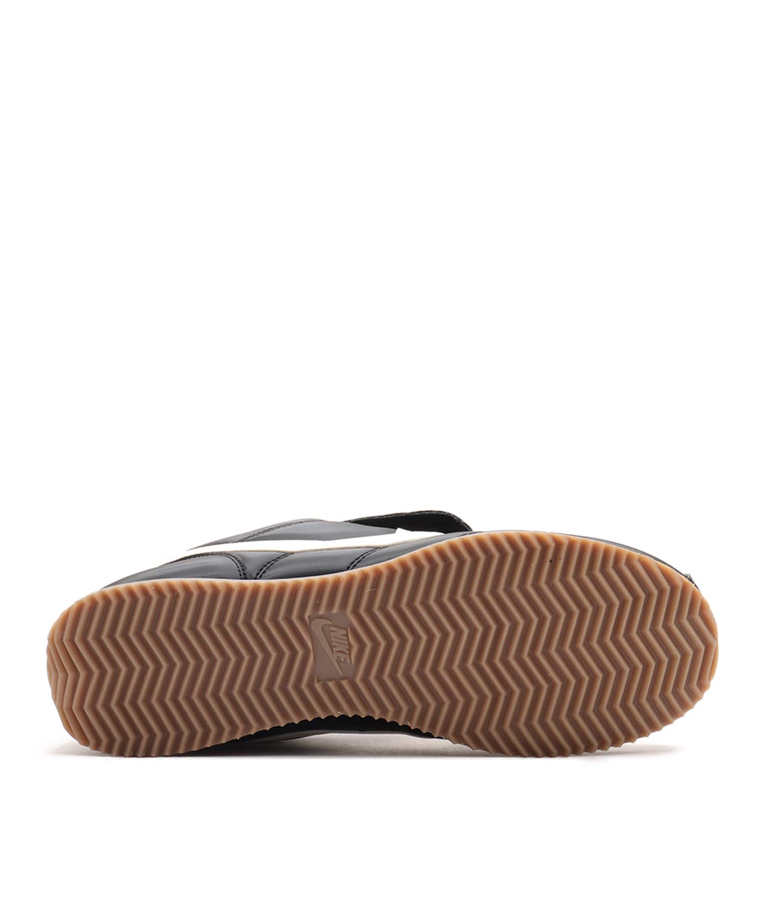 NIKE CORTEZ SE BLACK/SAIL-GUM DARK BROWN-MTLC DARK GREYの画像