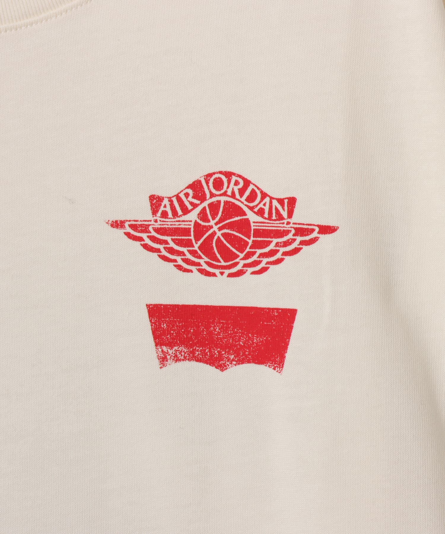 JORDAN BRAND x Levis® L/S T-Shirt WHITEの画像