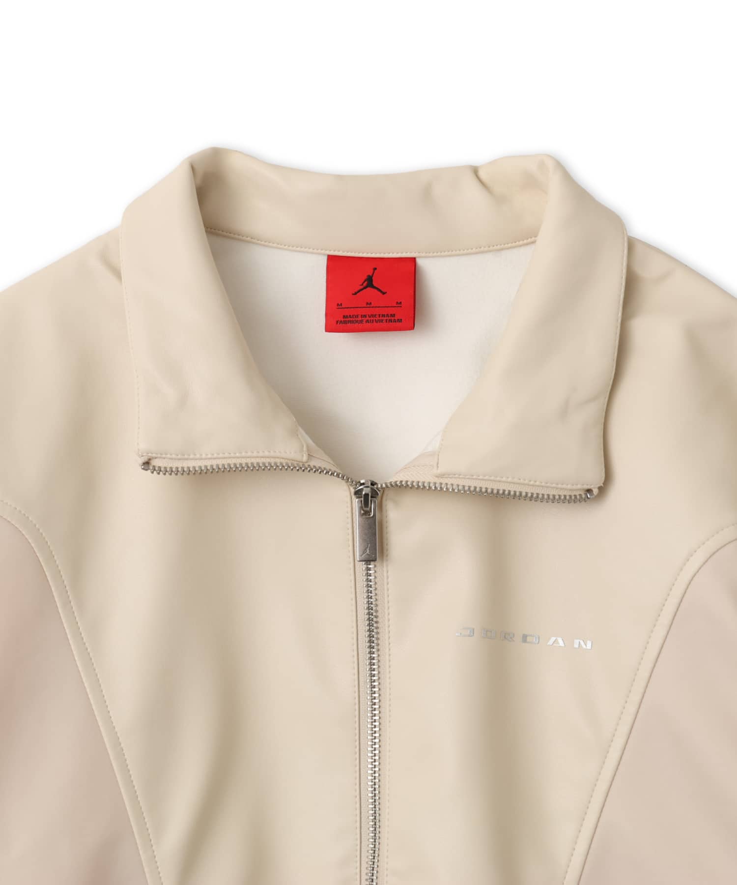 JORDAN BRAND AS W J FLT ICON FX LTHR JKT WHITEの画像