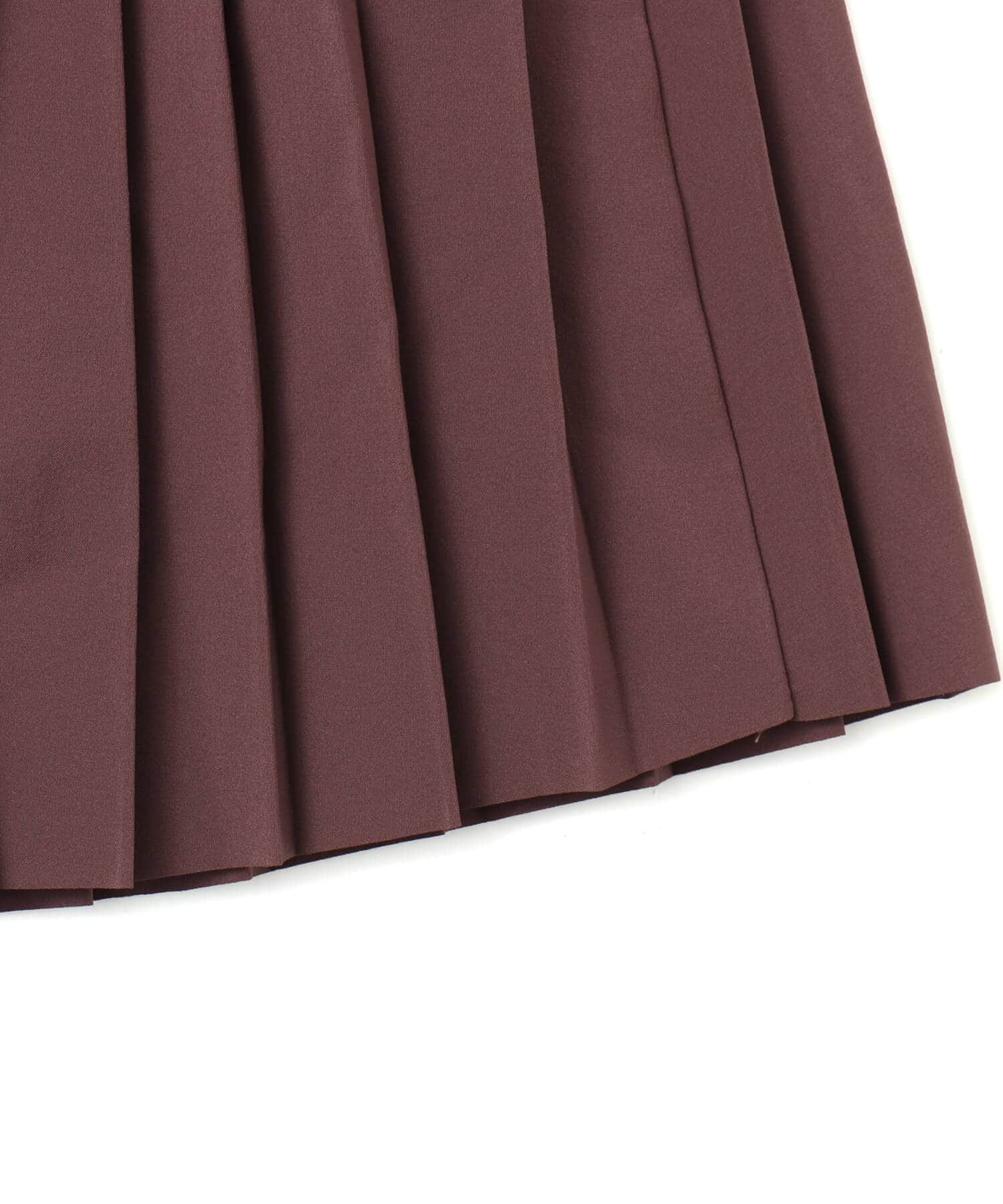NIKE AS W NSW PLEATED SKIRT BROWNの画像