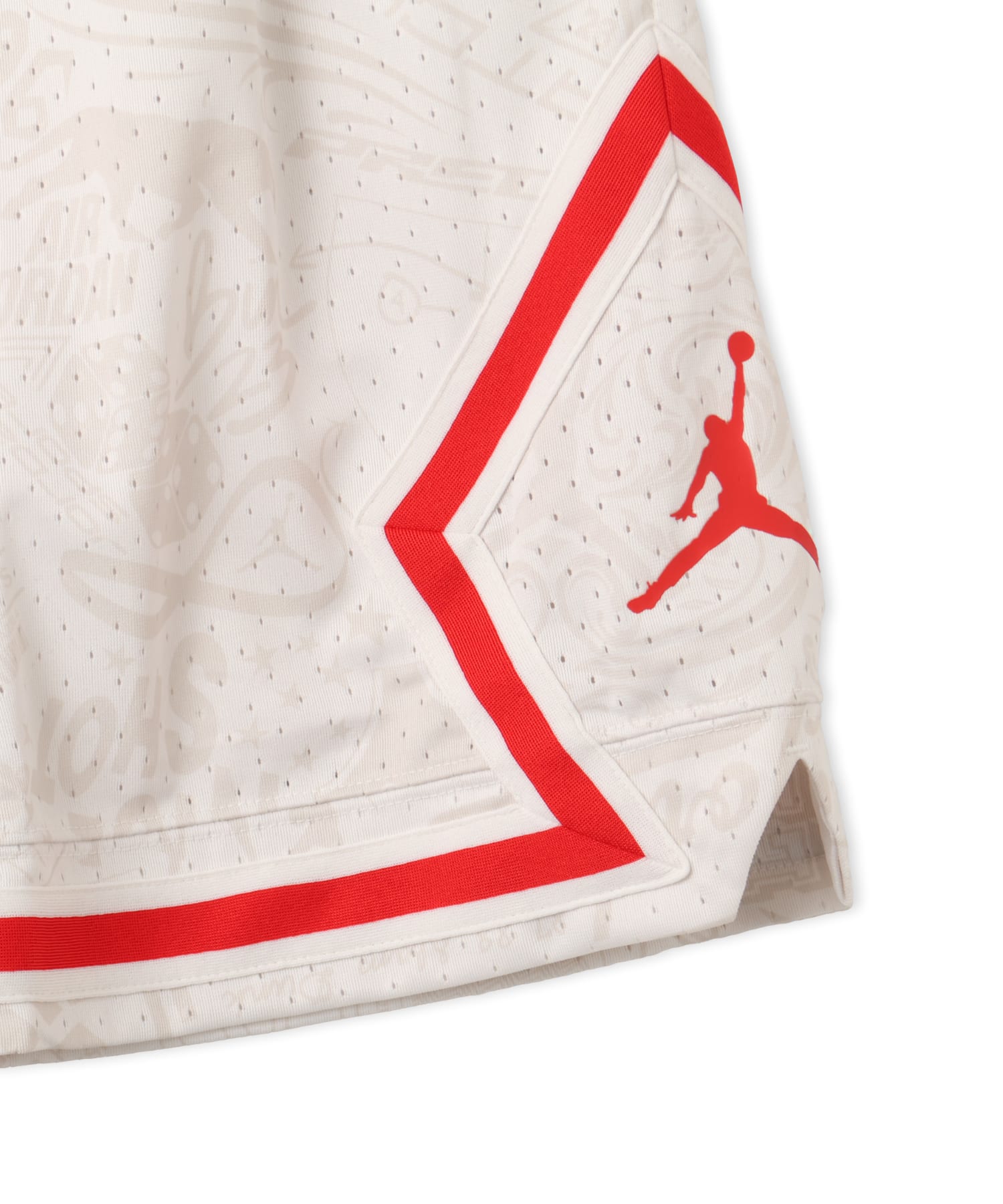 JORDAN BRAND M J DF SPRT AOP DMND SHORT WHITEの画像