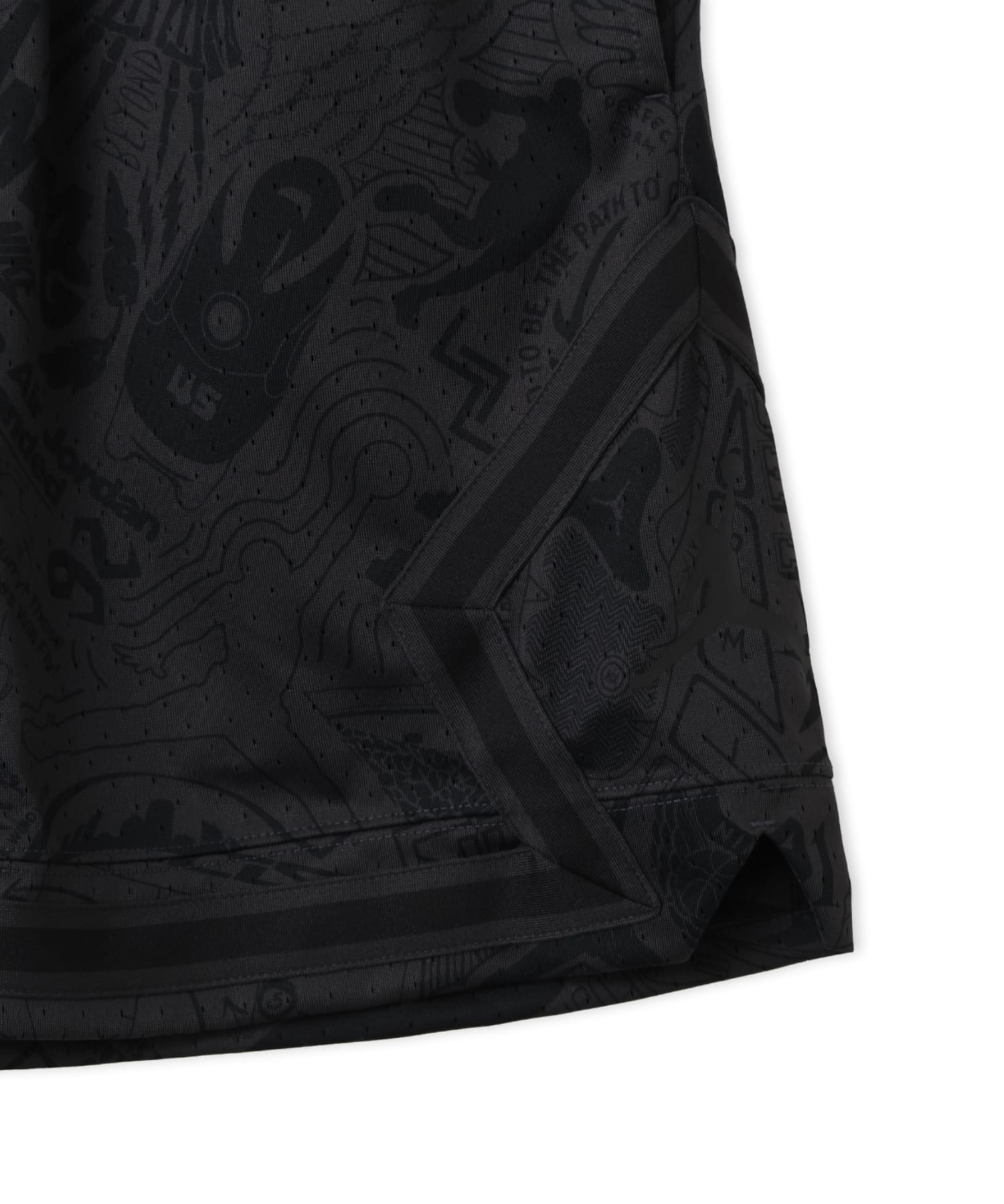 JORDAN BRAND M J DF SPRT AOP DMND SHORT BLACKの画像