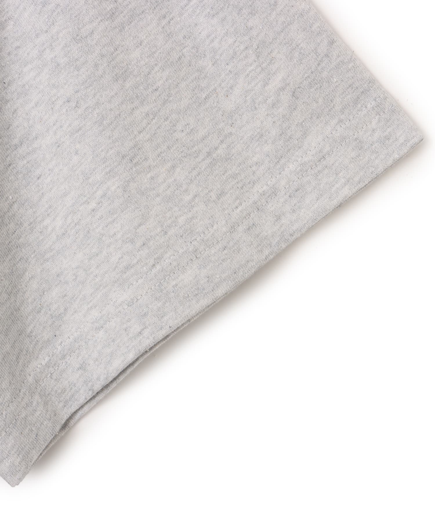 adidas BADGE TEE ライトグレーヘザーの画像