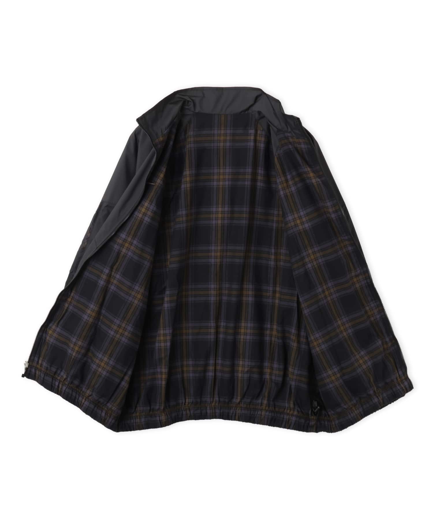 NIKE AS W NK REVERSIBLE PLAID WR JK BLACKの画像