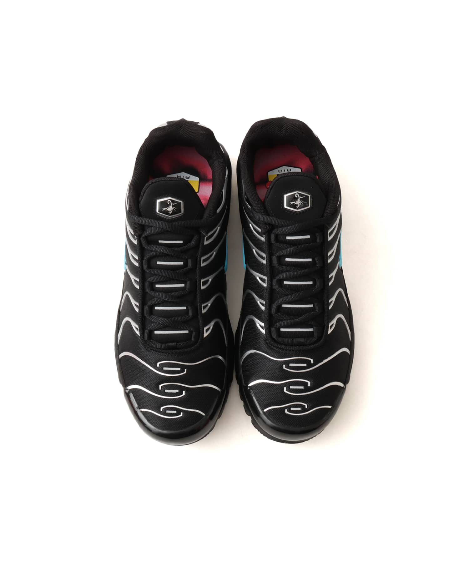NIKE AIR MAX PLUS OG PRM 1 BLACK/GAMMA BLUE-CHROMEの画像