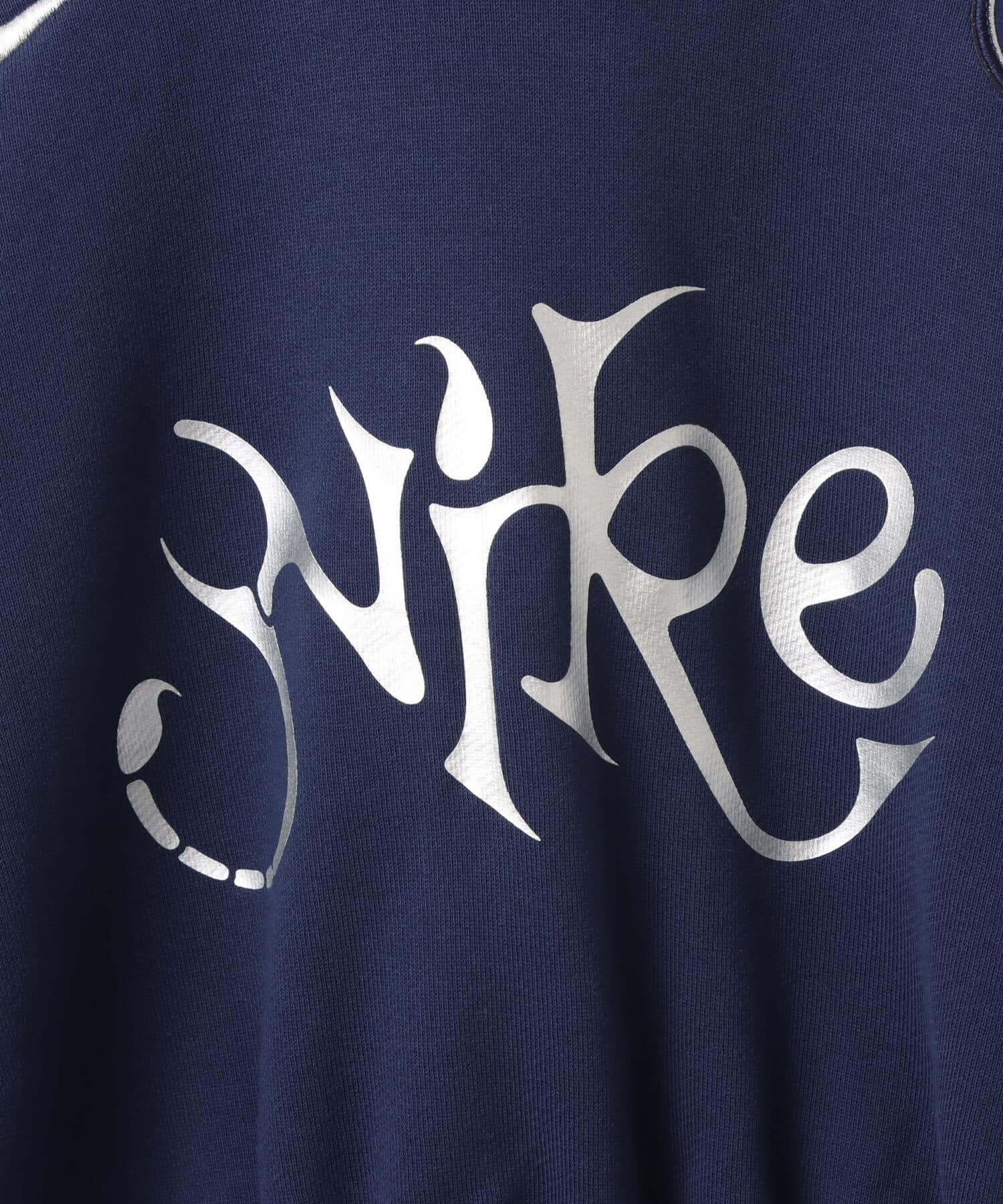 NIKE AS W NSW OS FLC CROP PO HDY GC MIDNIGHT NAVYの画像