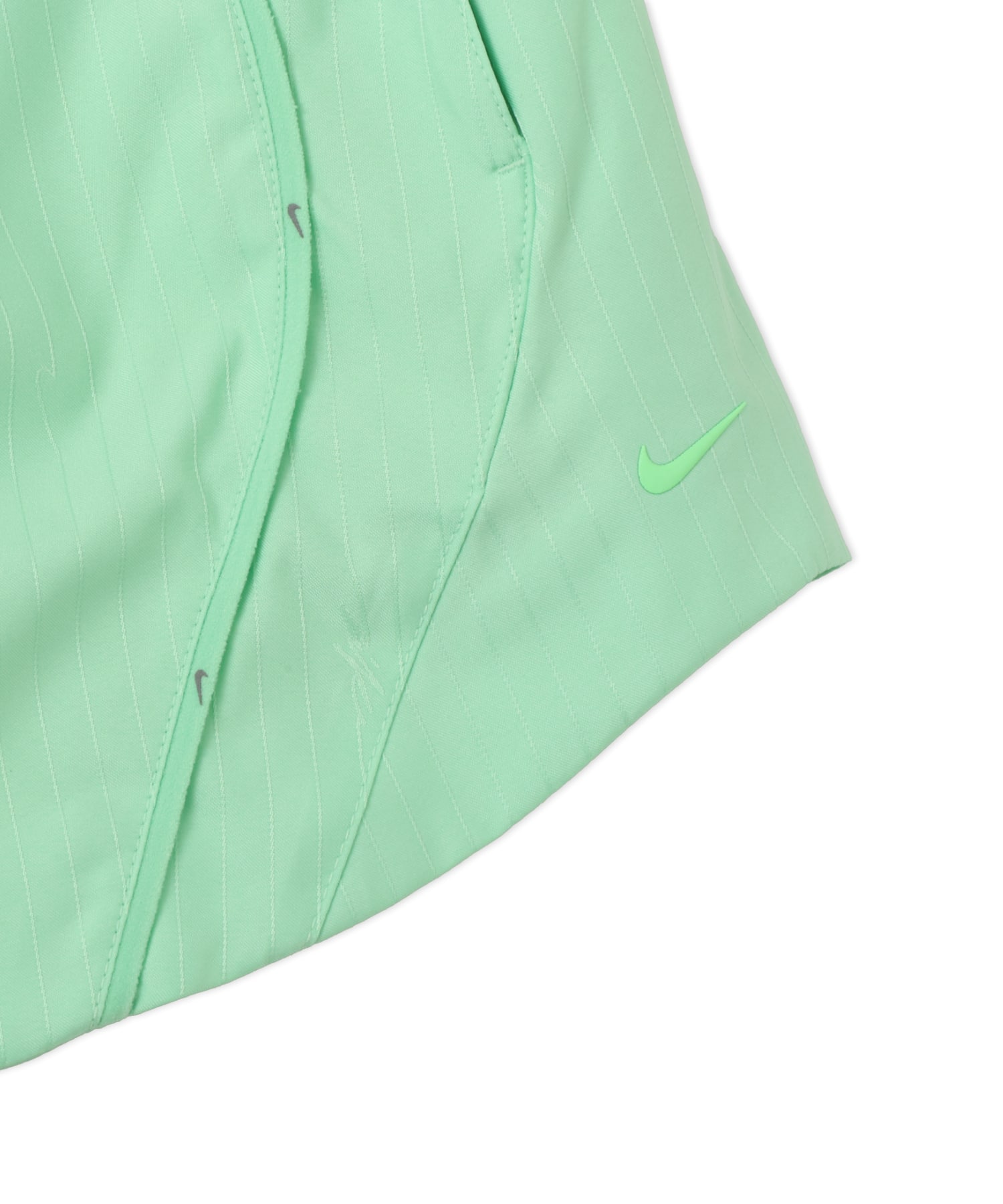 NIKE W NRG NK Dri-FIT WOVEN SHORT GREENの画像