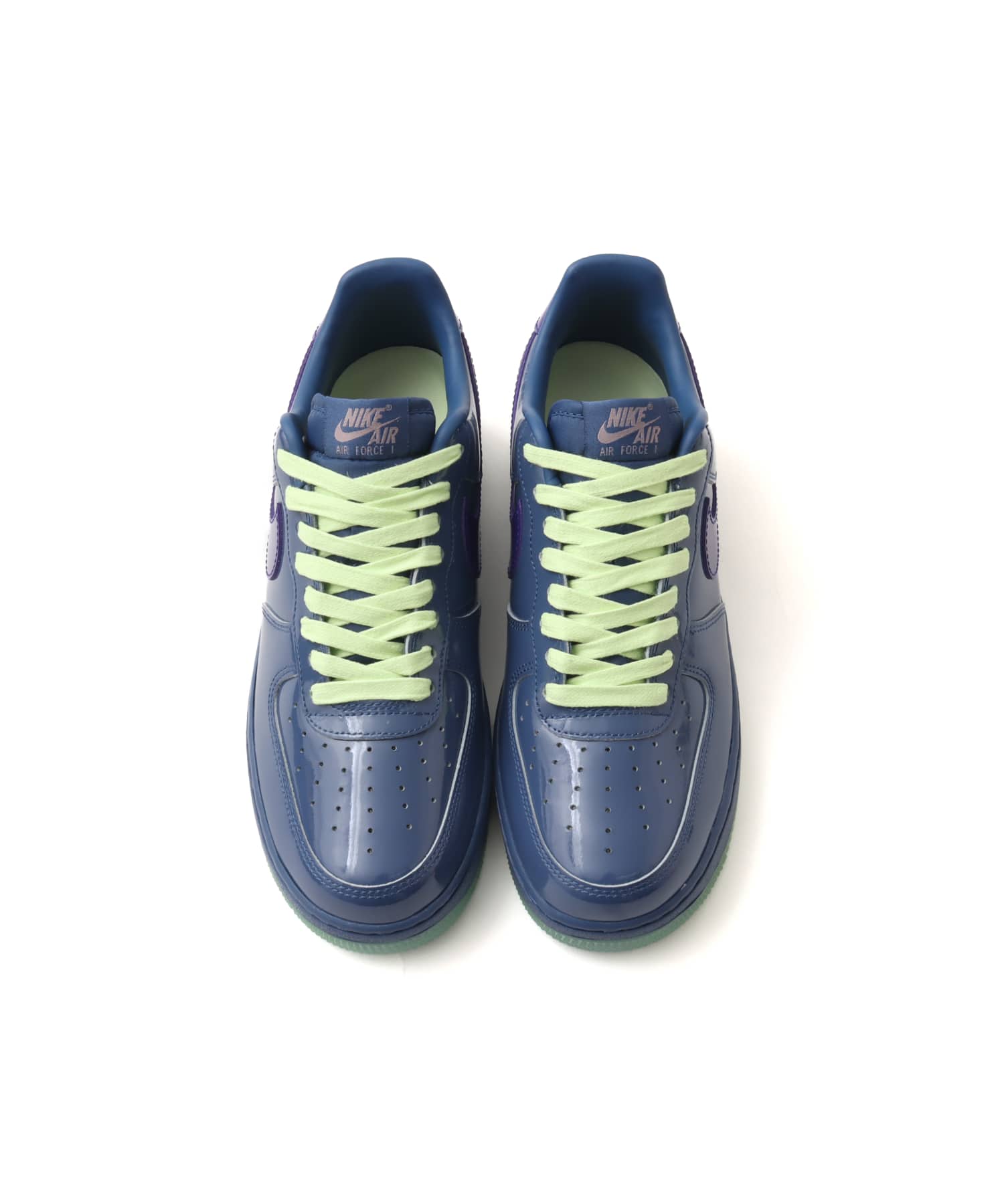 NIKE AIR FORCE 1 LOW QS MYSTIC NAVY/GRAPE ICE-LT VIOLET OREの画像