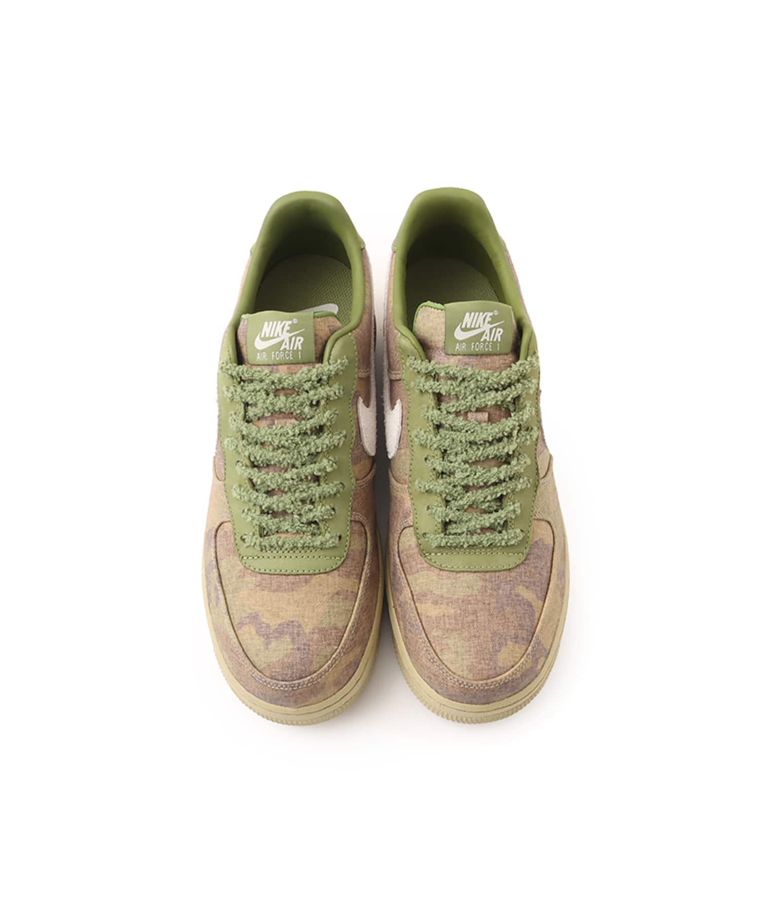 NIKE AIR FORCE 1 LOW QS CAMO ASPARAGUS/WHEAT GRASS-ALUMINUM-PHANTOMの画像