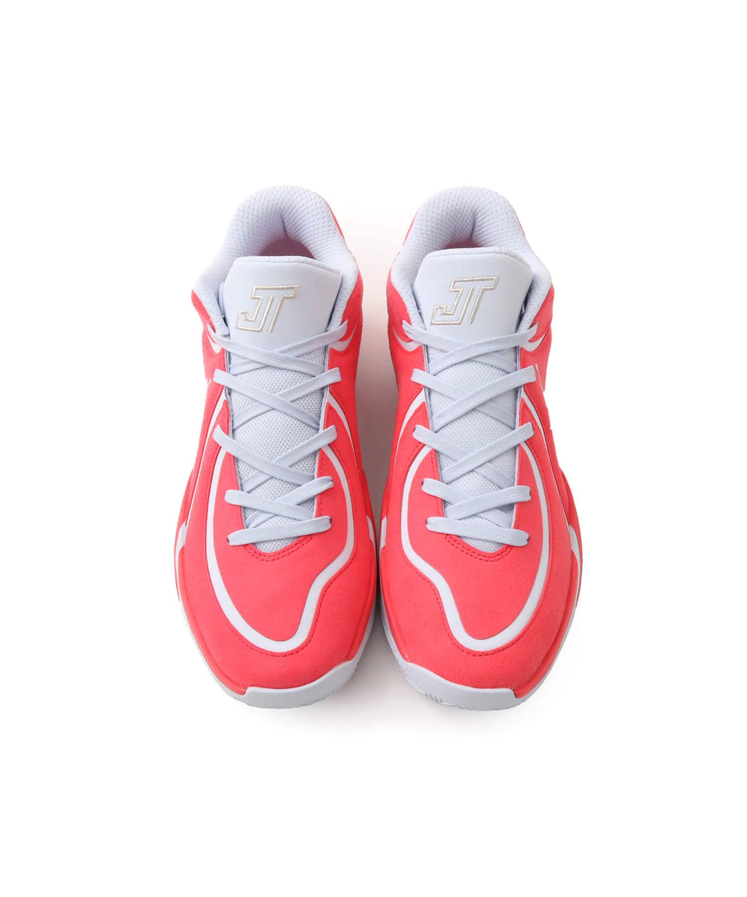 JORDAN BRAND JORDAN TATUM 4 PREM PF SIREN RED/METALLIC SILVER-FOOTBALL GREYの画像
