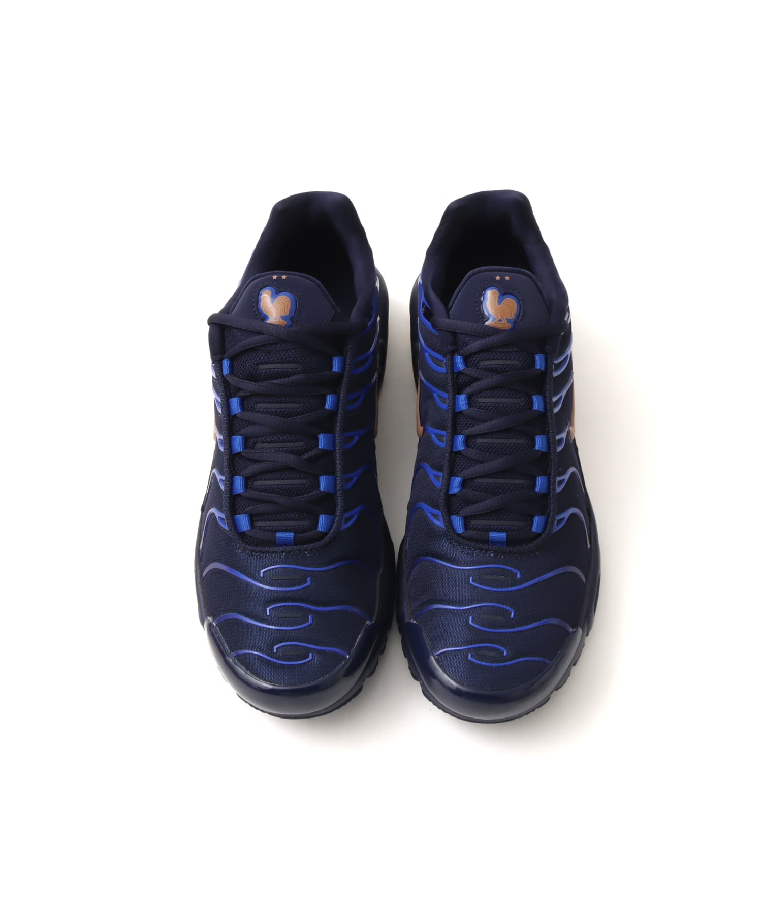 NIKE AIR MAX PLUS OG BLACKENED BLUE/METALLIC COPPERの画像