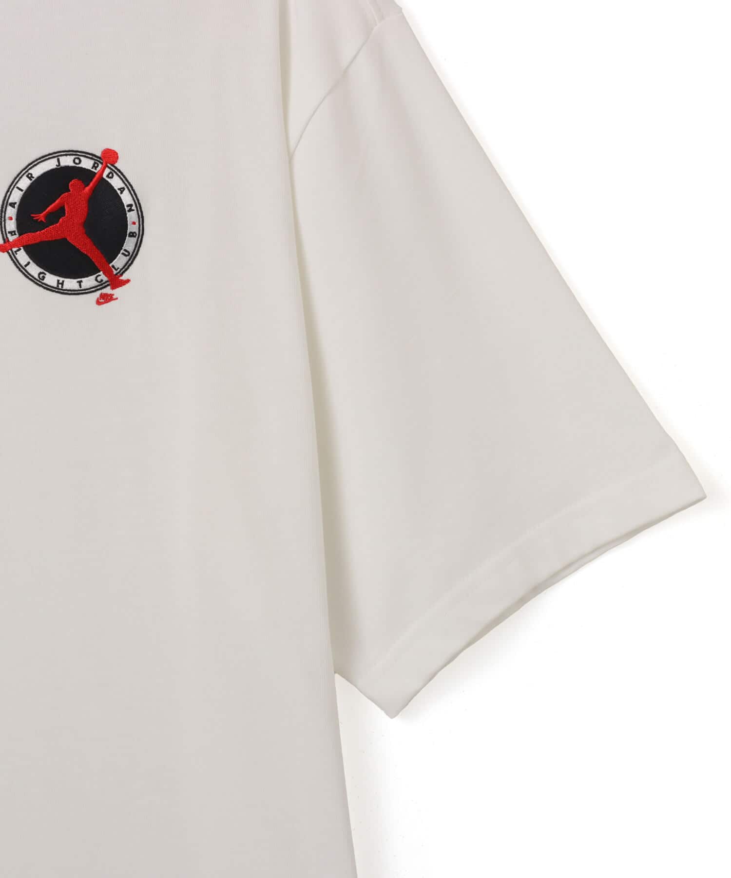 JORDAN BRAND M J FLT CLUB LBR SS CREW WHITEの画像