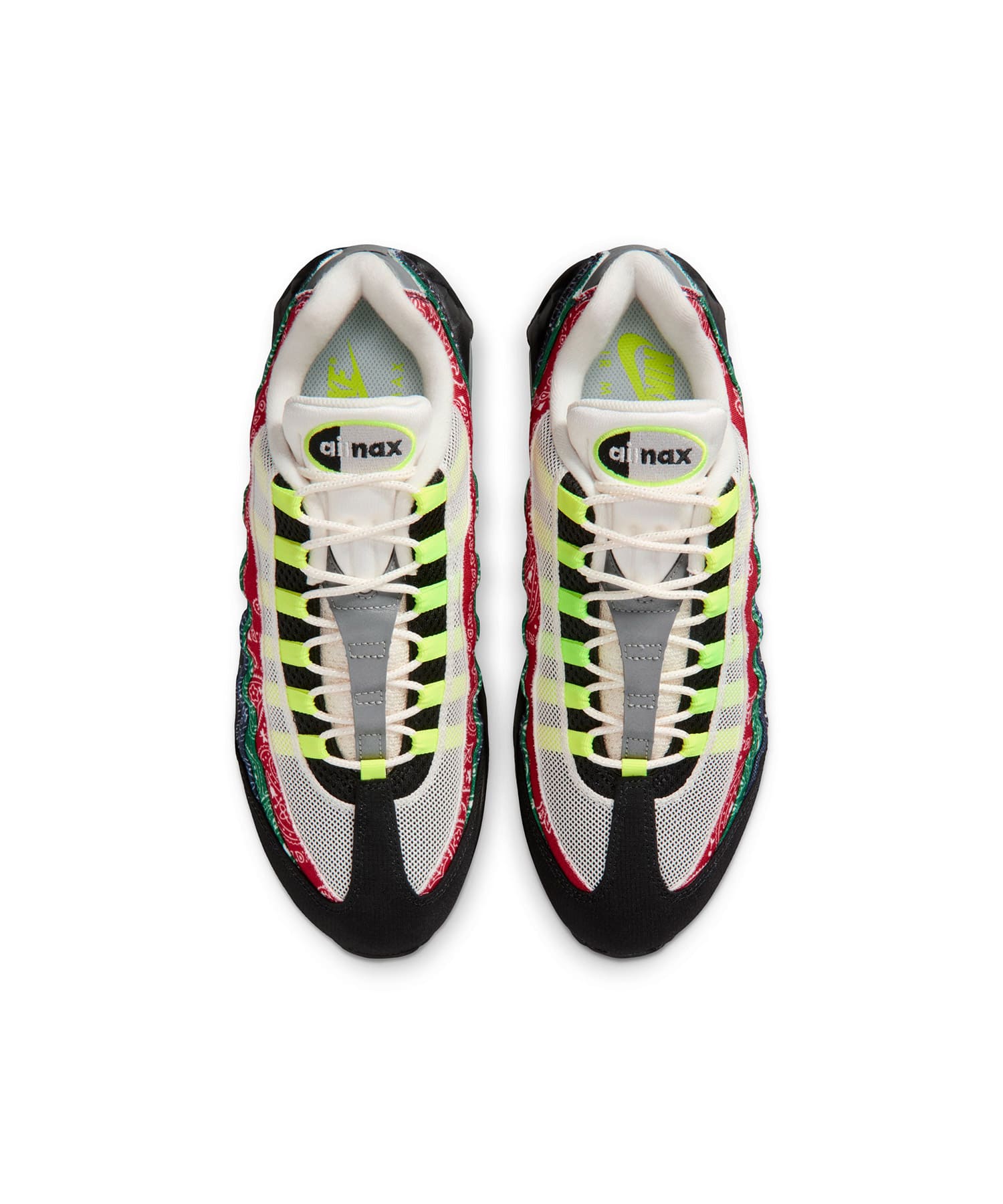 NIKE AIR MAX 95 SP SAIL/VOLT-UNIVERSITY RED-SPORT GREENの画像