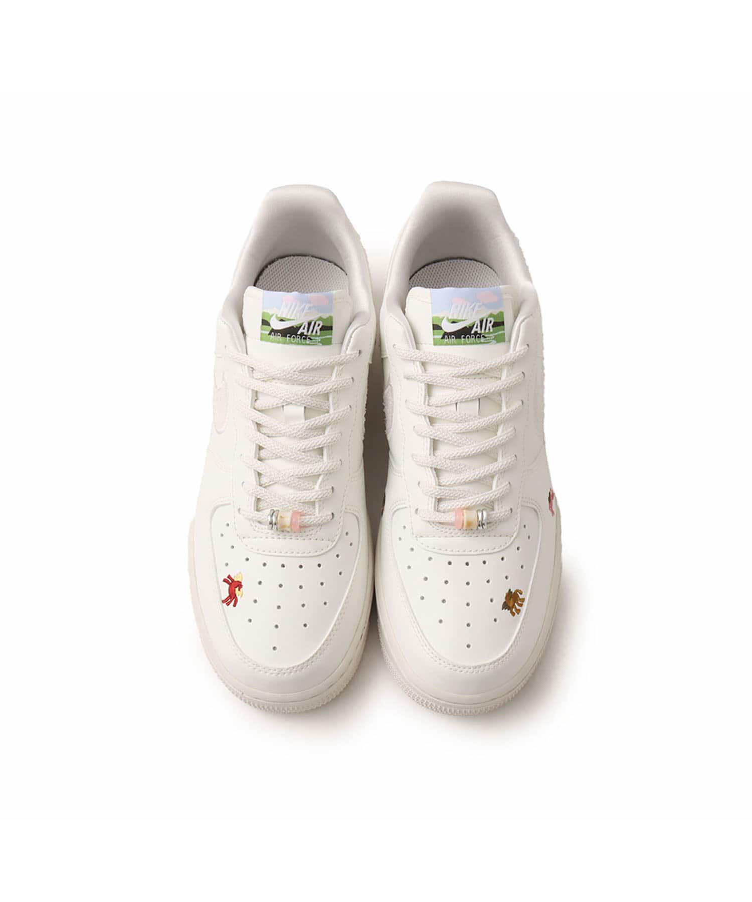 NIKE WMNS AIR FORCE 1 '07 SAIL/PHANTOM-PHANTOM-TEAM CRIMSONの画像