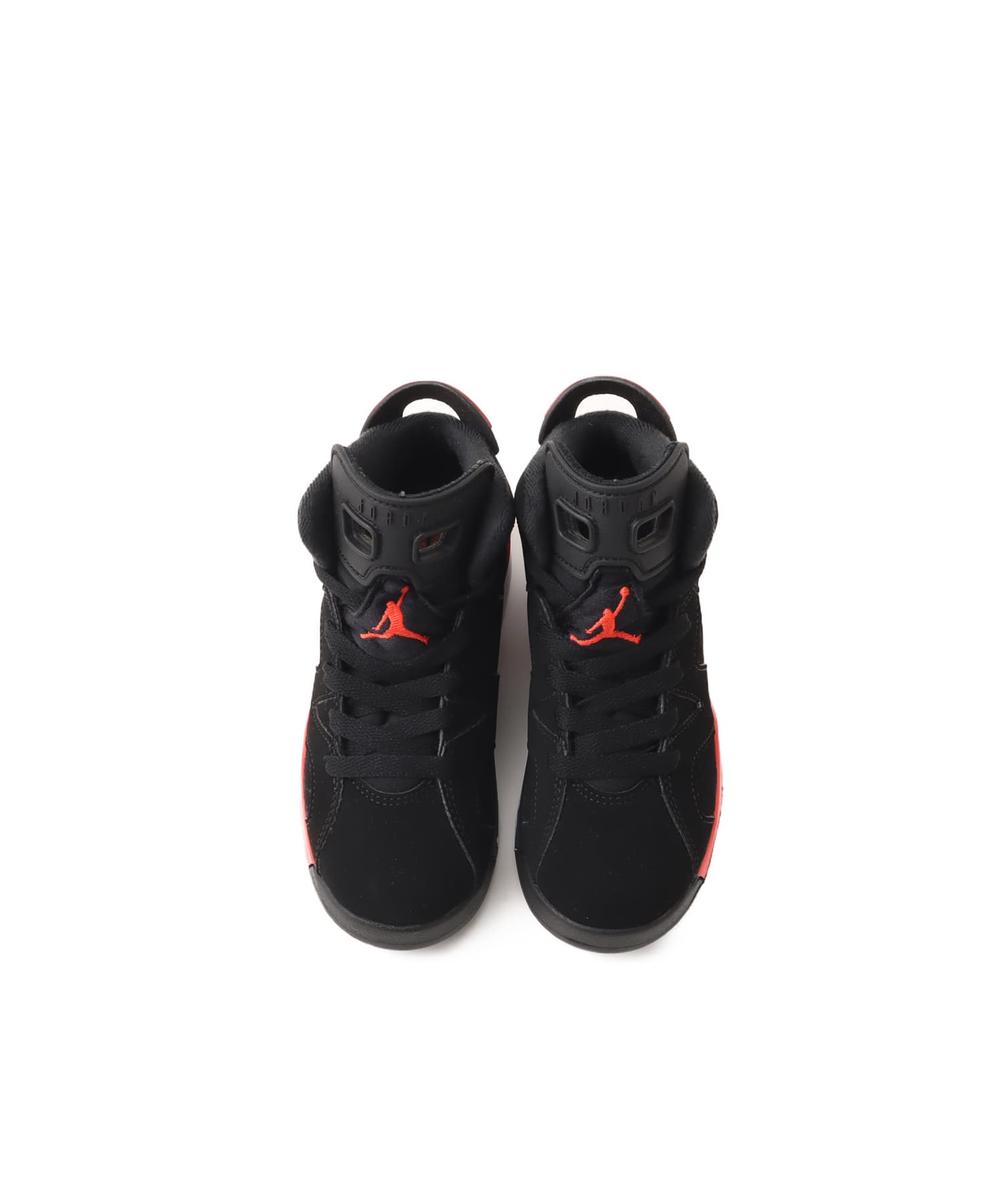 JORDAN BRAND JORDAN 6 RETRO (PS) BLACK/LT CRIMSONの画像