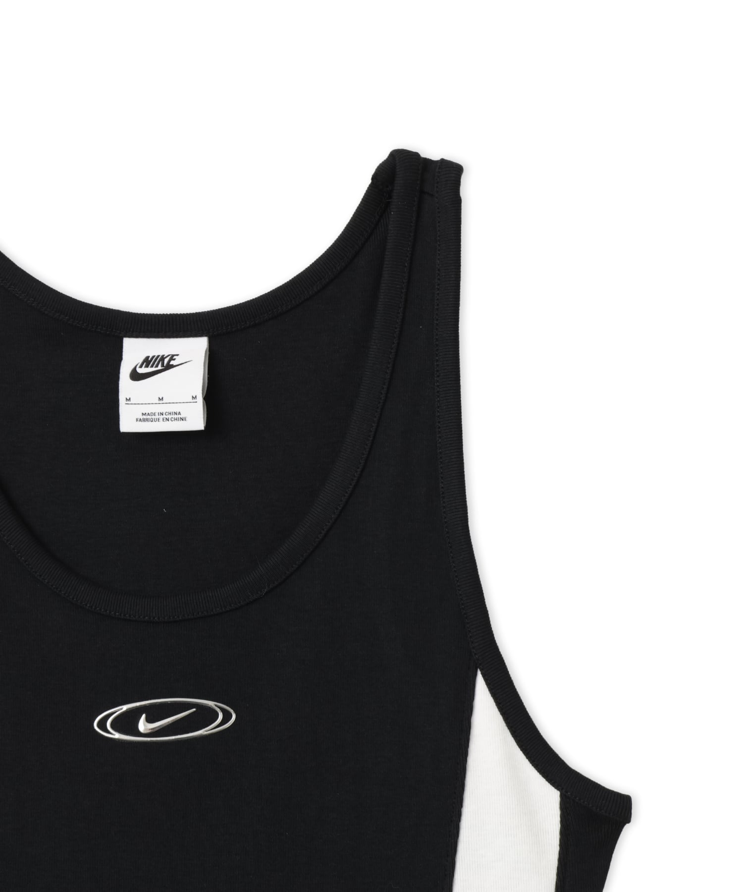 NIKE AS W NK STREET GX CROP TANK BLACKの画像