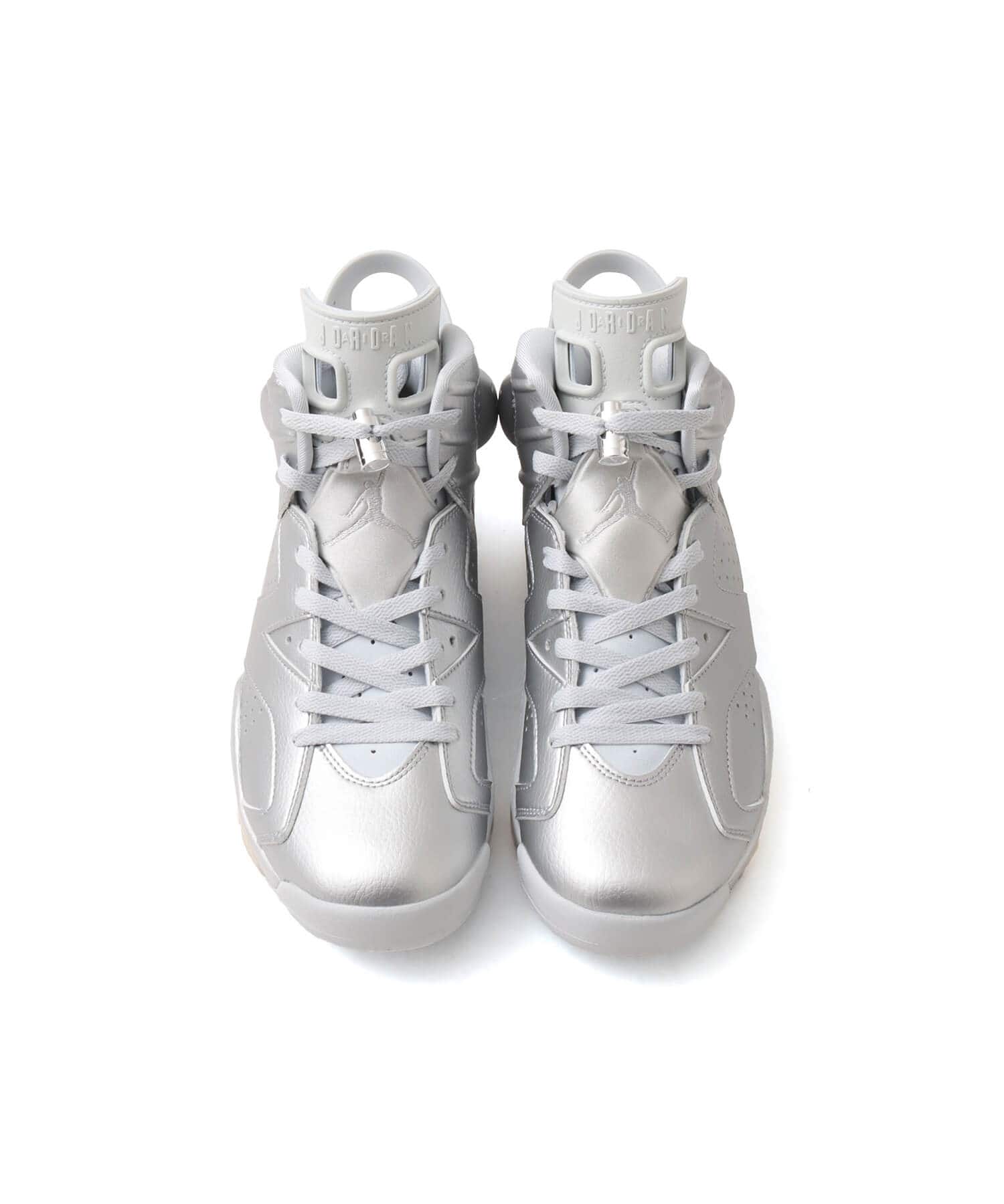 JORDAN BRAND AIR JORDAN 6 RETRO - PSG METALLIC SILVER/METALLIC SILVERの画像