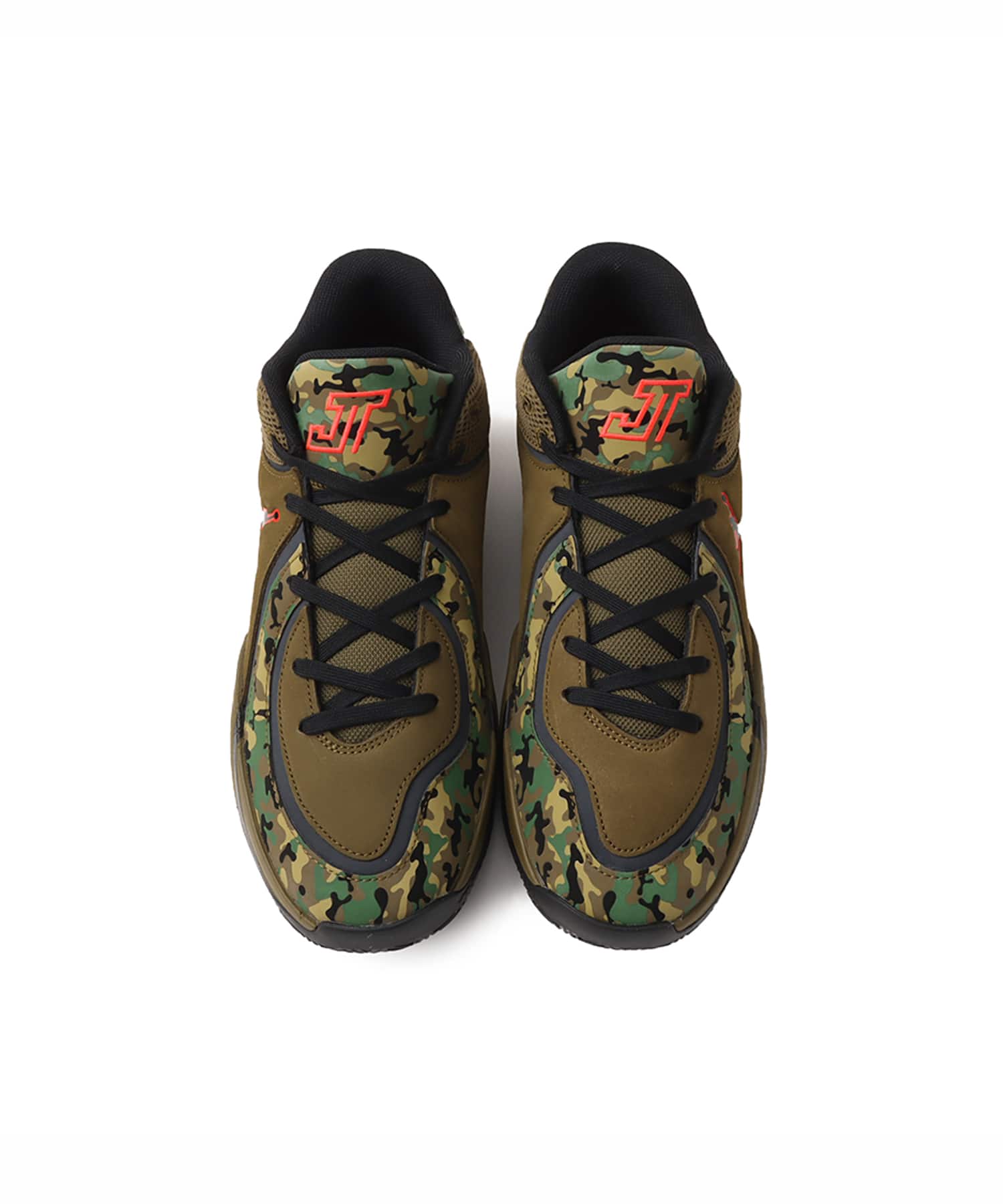 JORDAN BRAND TATUM 4 ASW PF BLACK/INFRARED 23-MOSS GREENの画像