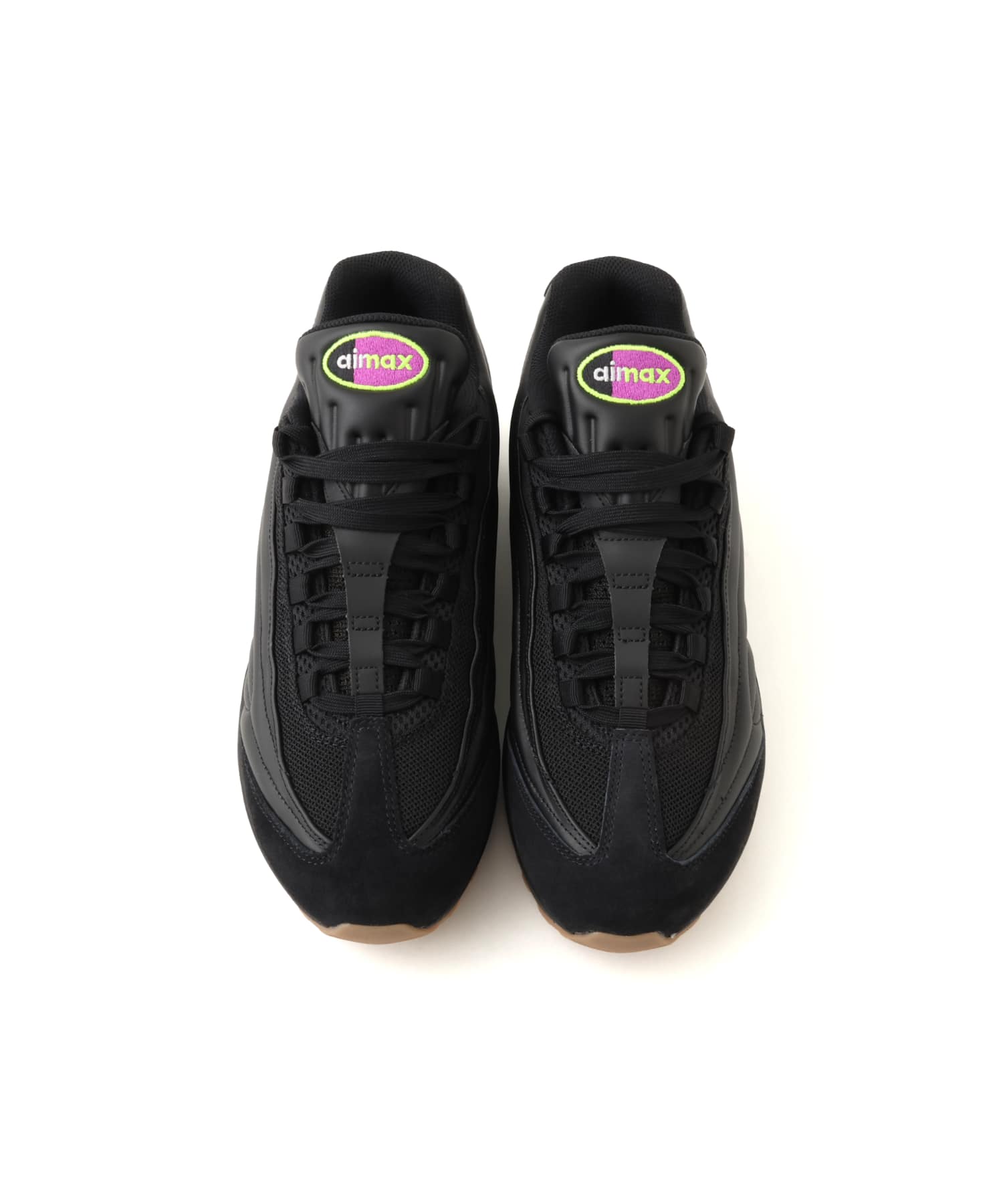 NIKE AIR MAX 95 BB PRM BLACK/WHITE-GUM MED BROWN-VOLTの画像