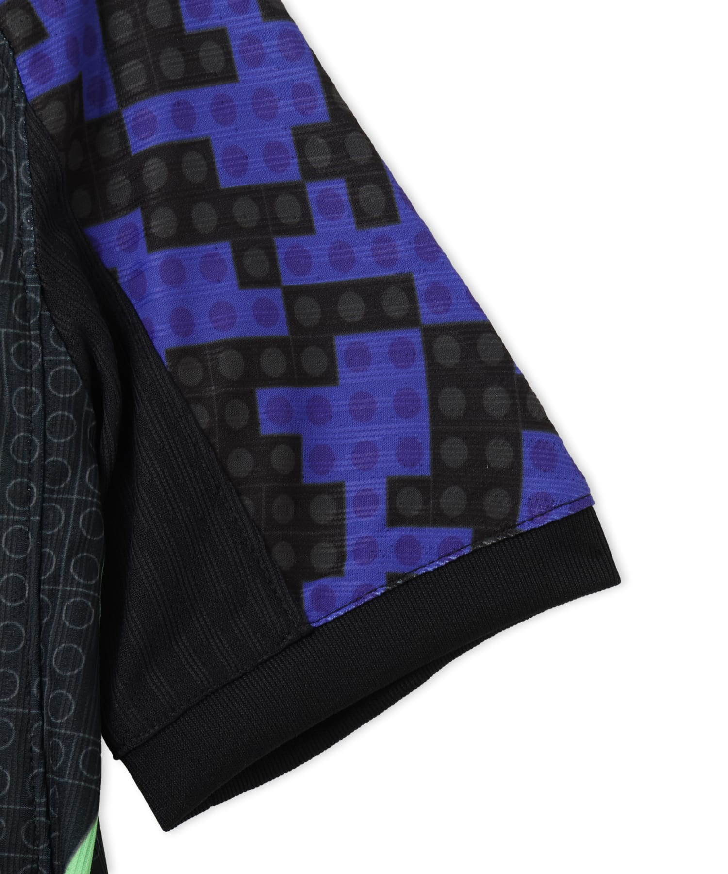 NIKE X LEGO COL AEROFIT F JSY BLACK/(LT LIQUID LIME)の画像