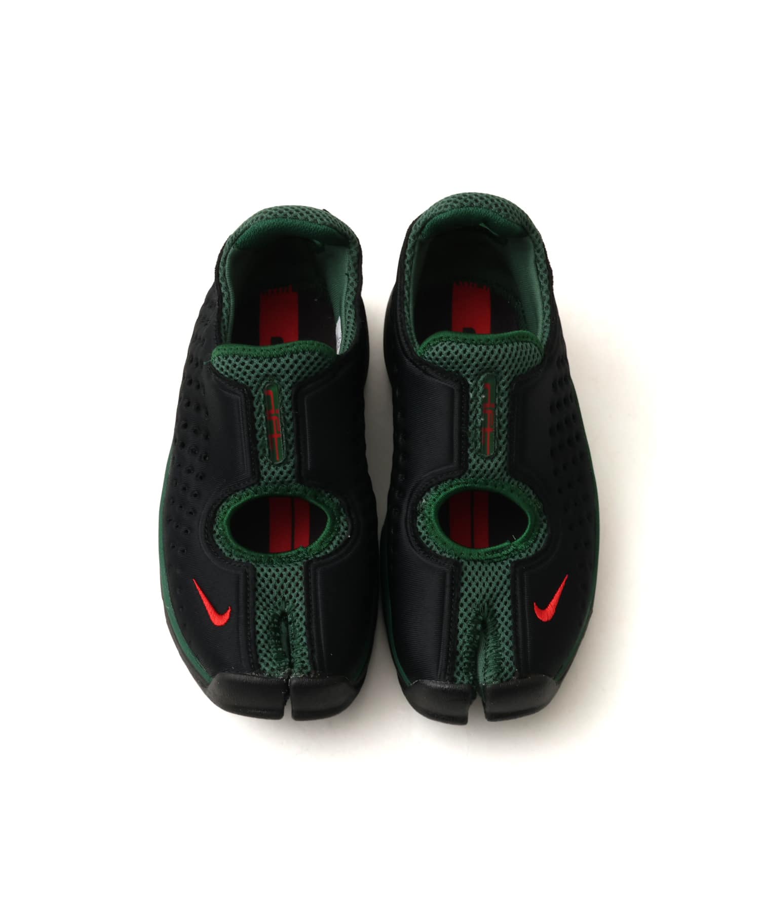 NIKE W NIKE RIFT 2 BLACK/FIRE RED-TM DK GREEN（ナイキ ウィメンズ