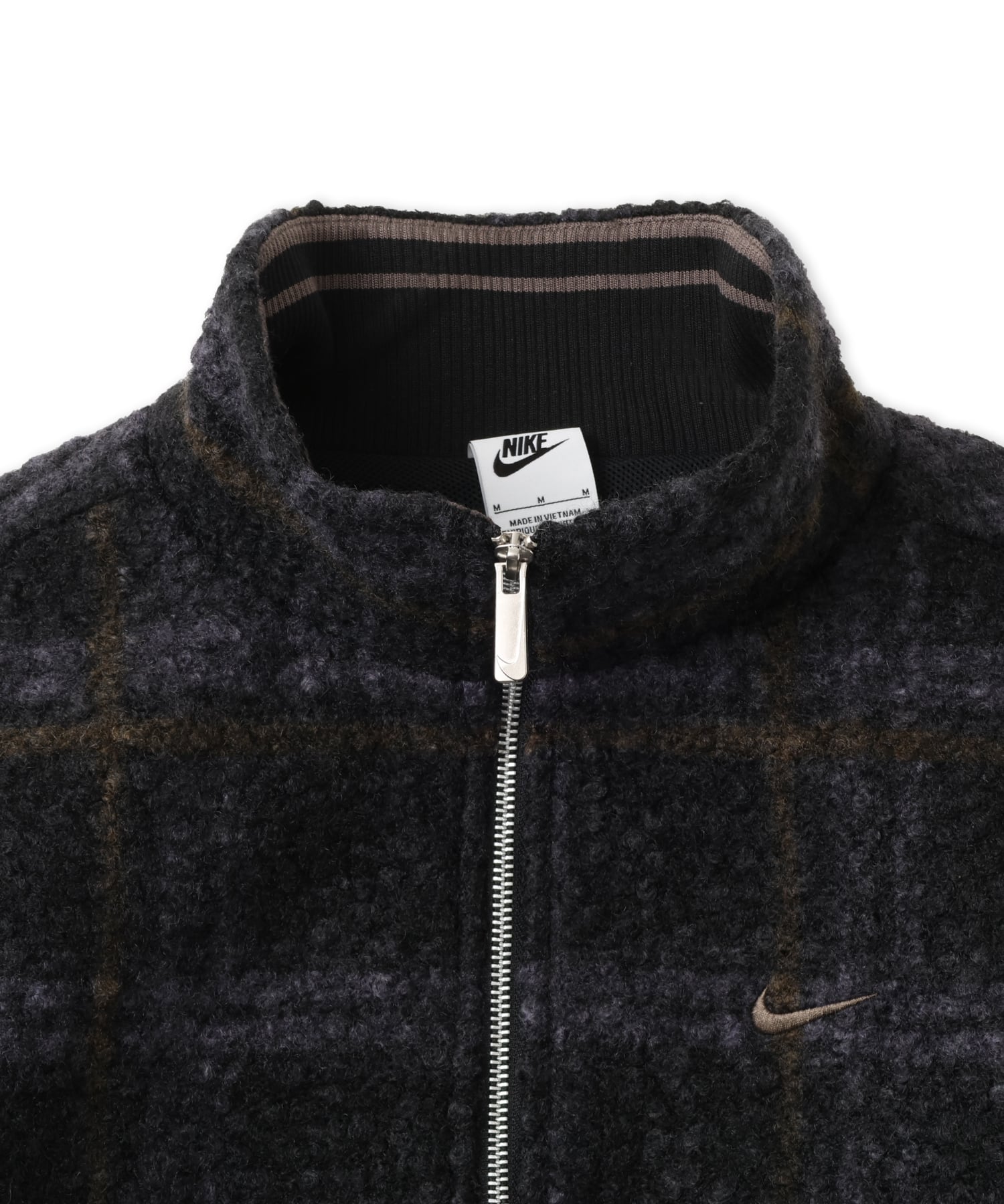 NIKE AS W NK STREET AOP SHERPA JKT BLACKの画像