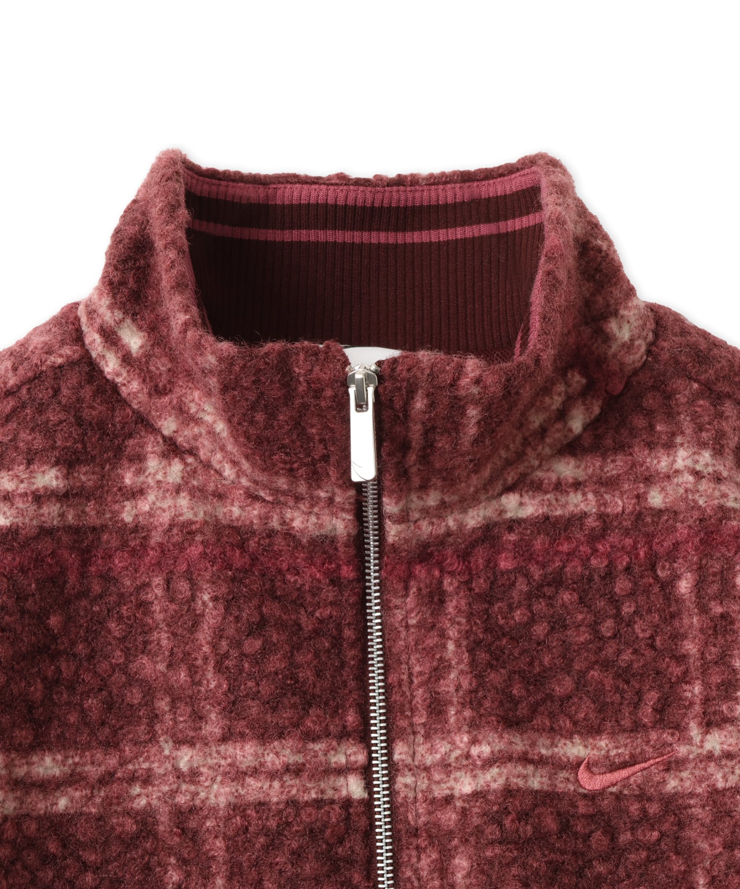 NIKE AS W NK STREET AOP SHERPA JKT PINKの画像